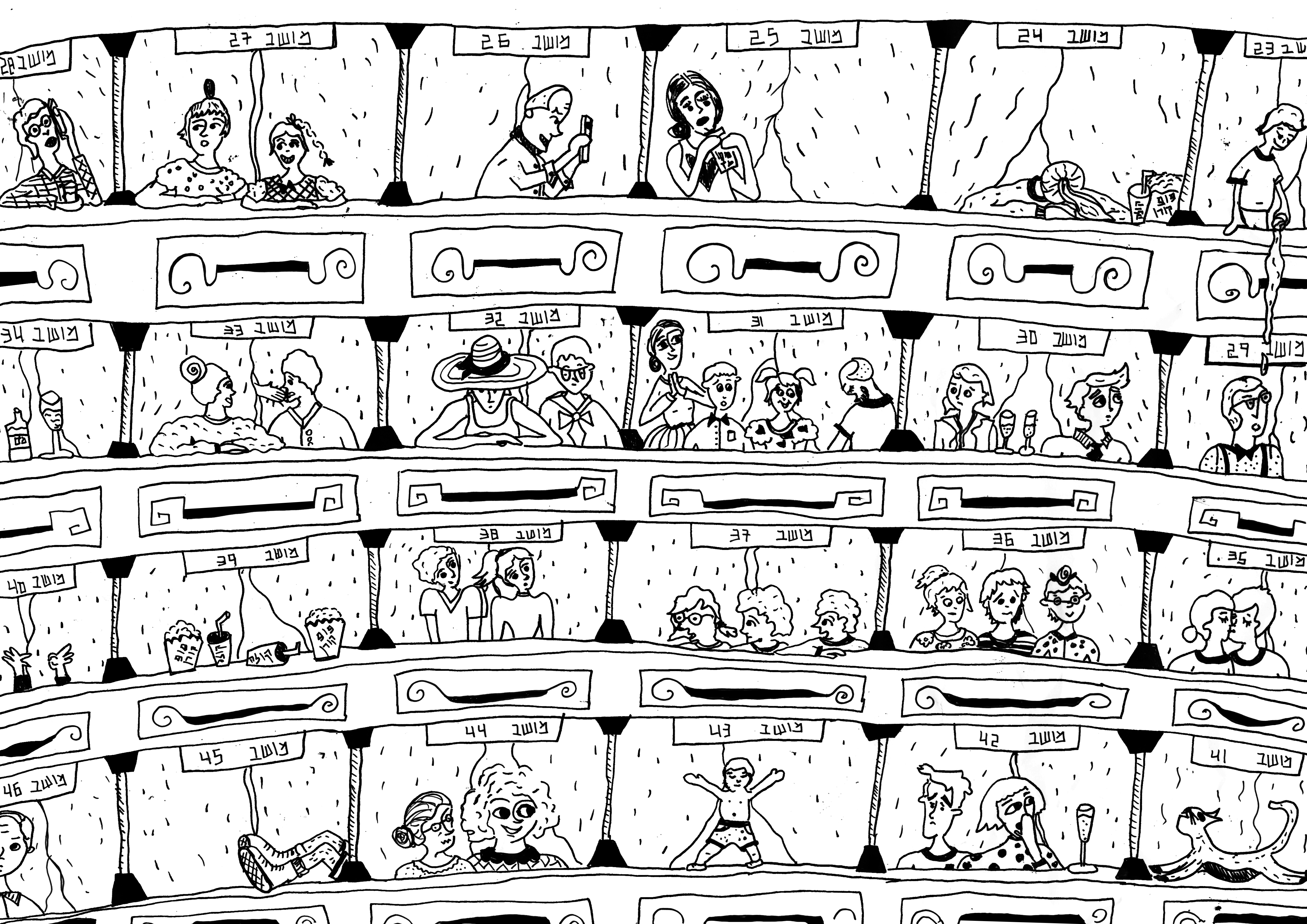 What's really happens at the theater