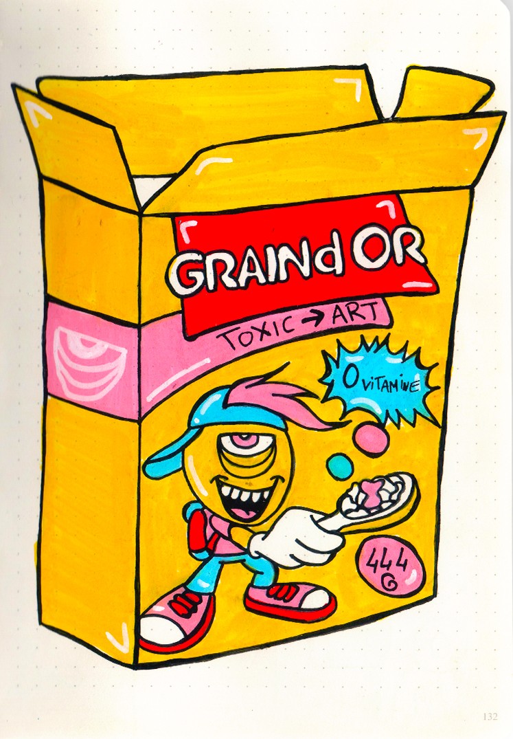 Chapter IV, Acrylics on paper, 15x21cm, 2025.