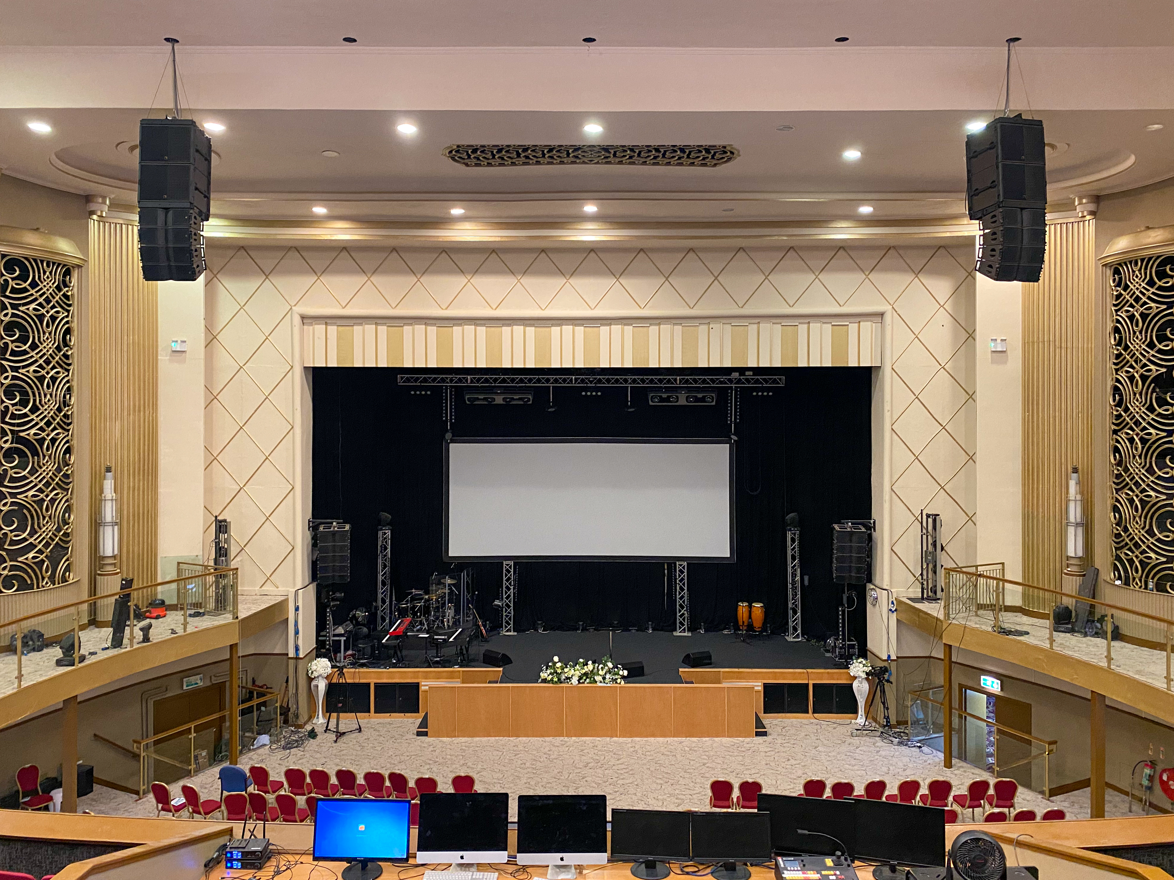 Auditorium The Redeemed Christian Church of God House of Praise, Former Regal Cinema, 1939, Camberwell, London. Photo credit: Sirj Photography