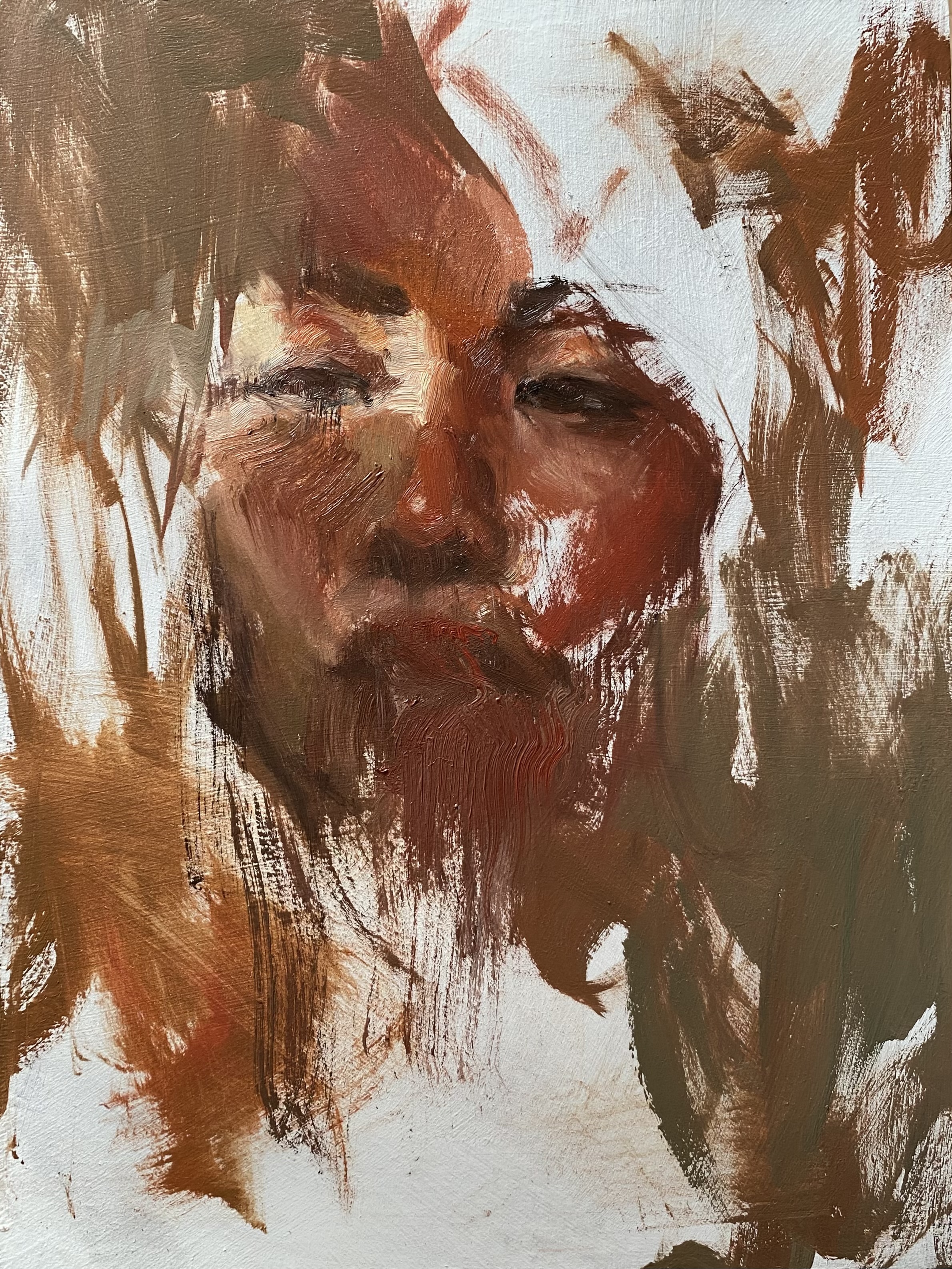 untitled, 202532 x 24 cm oil on board