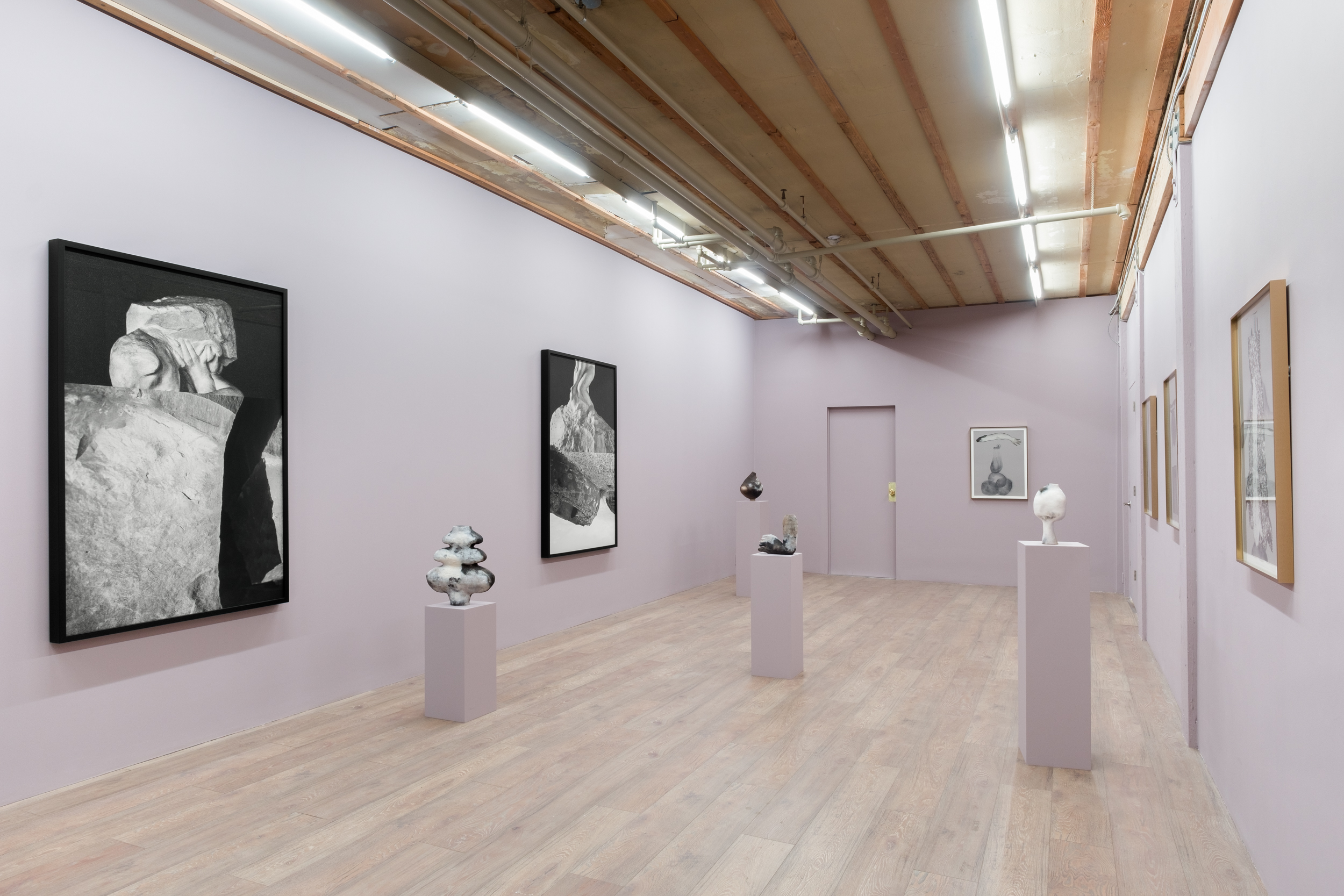 IODAME: Robin Arseneault and Maura Doyle. Installation view: Pale Fire, 2023. Photo: NK Photo