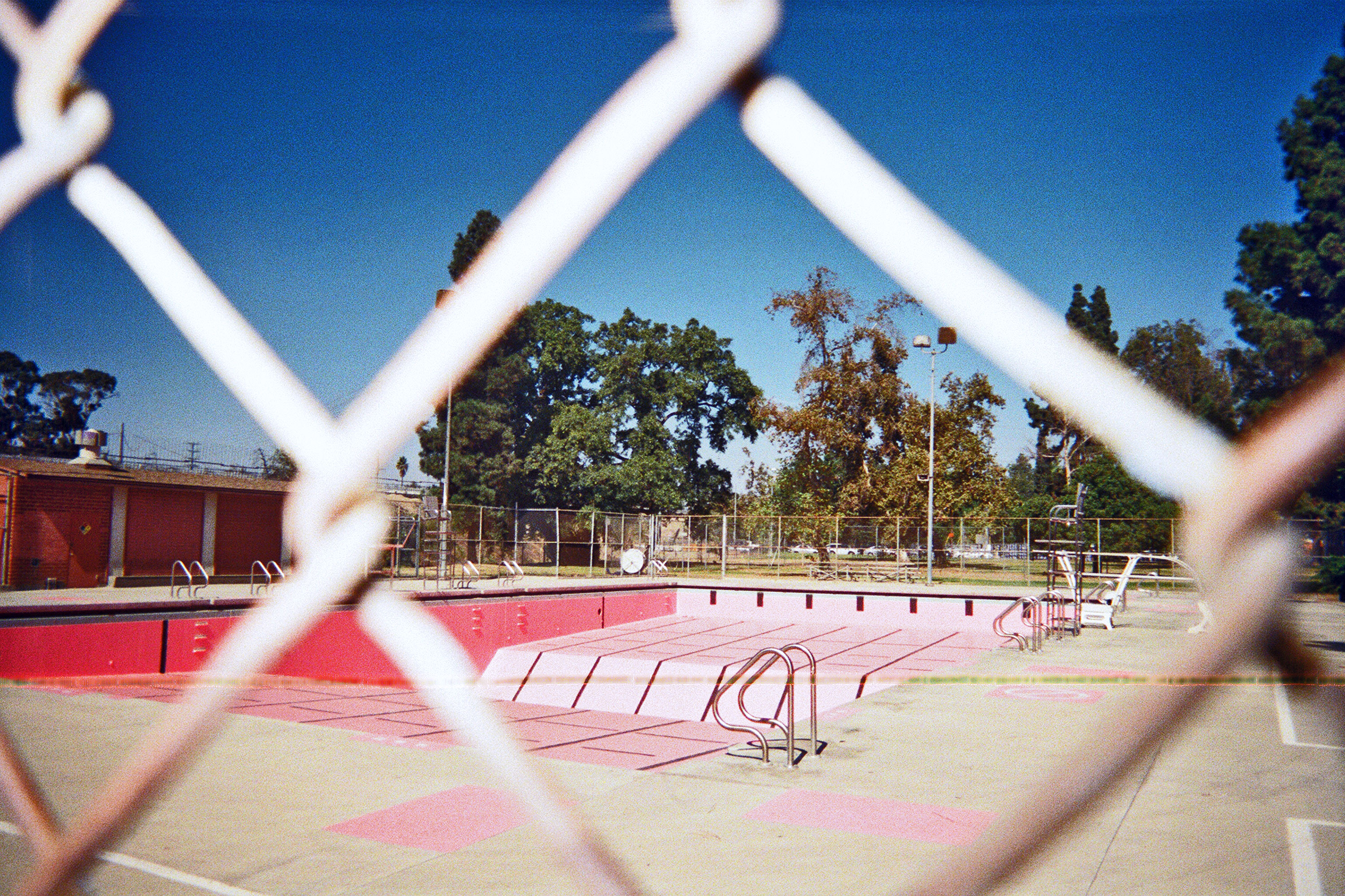 Empty Pink Pool, Los Angeles, CA, 2019