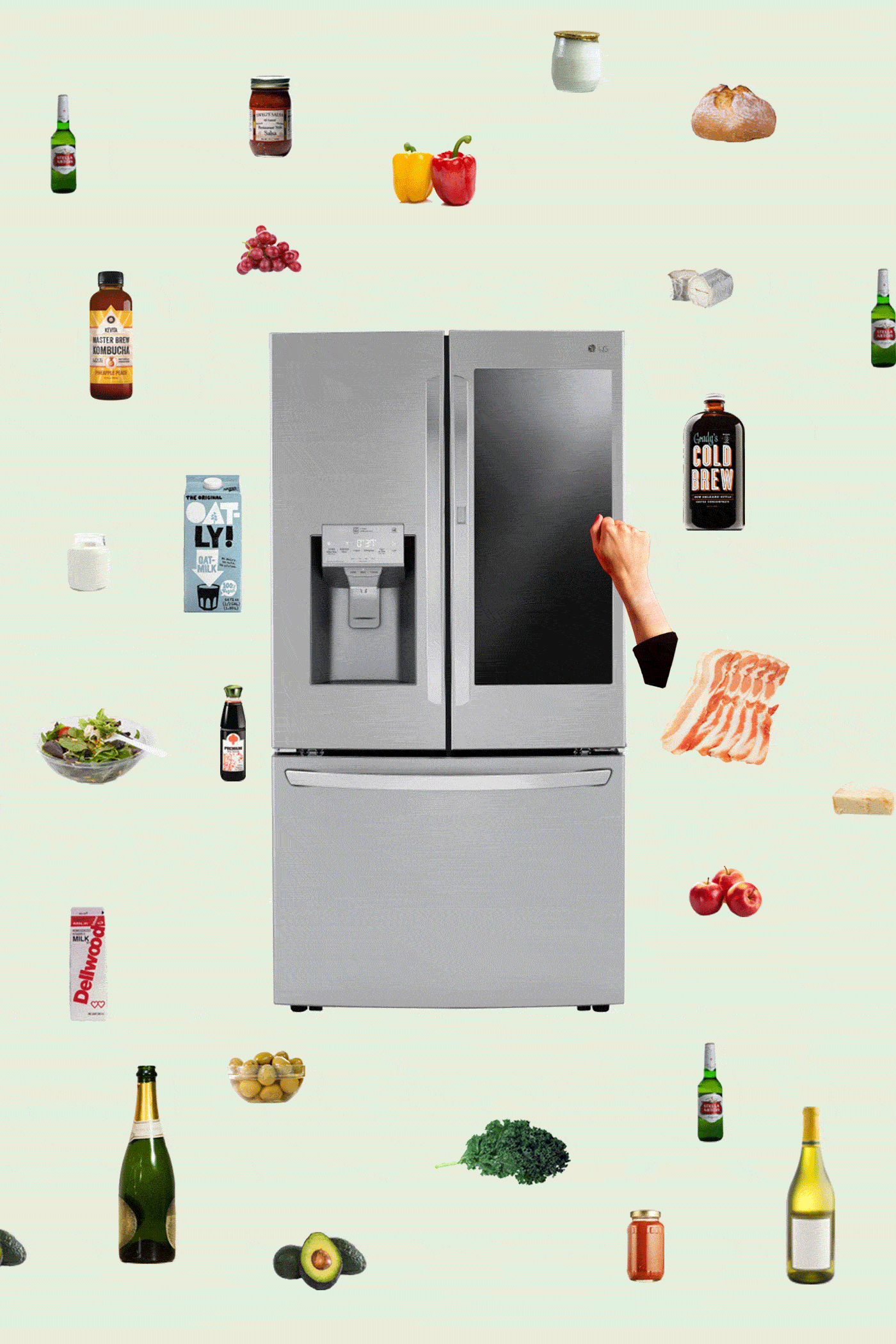 LG Smart Fridge x Man Repeller