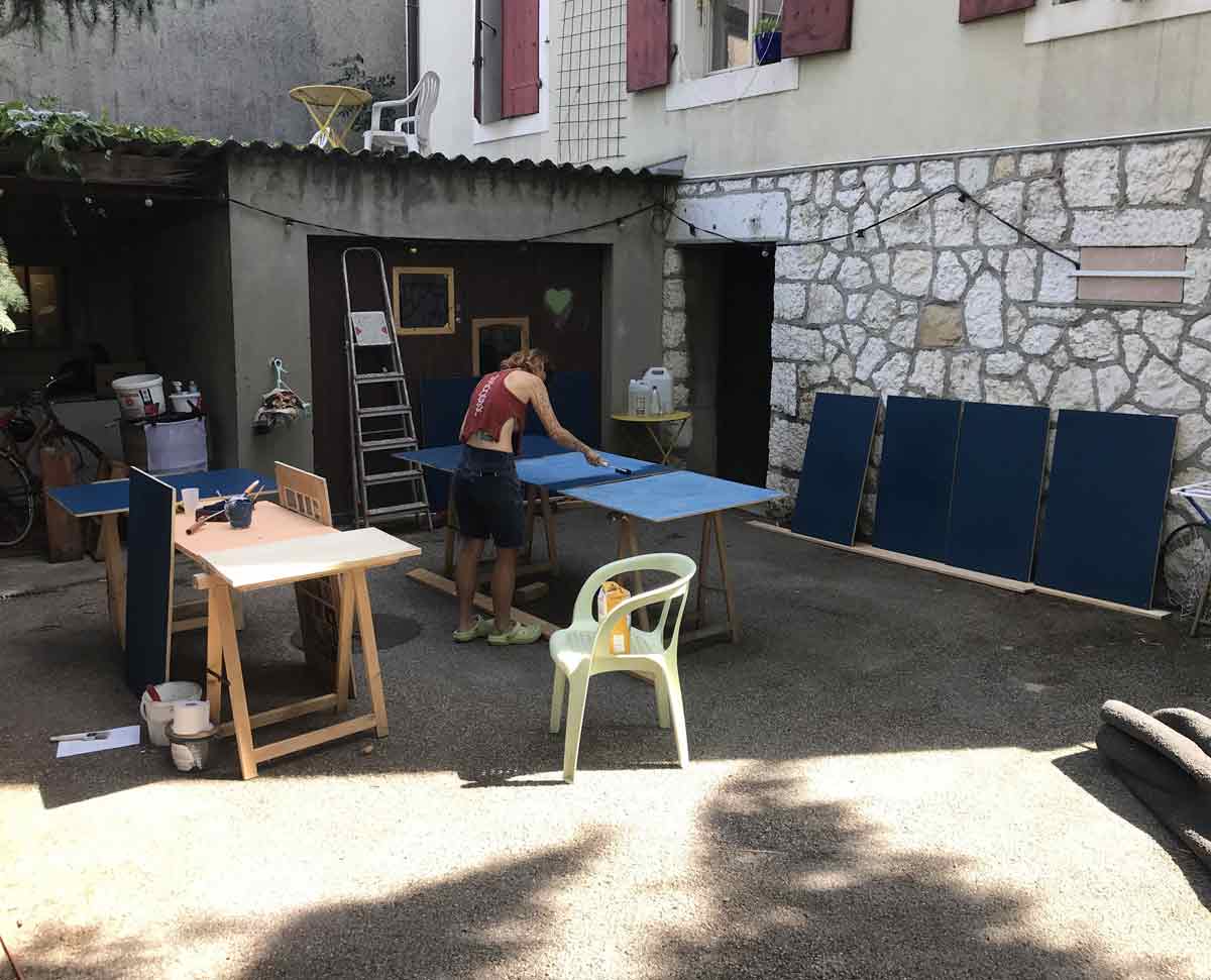 Réfection de l'écran, 2024