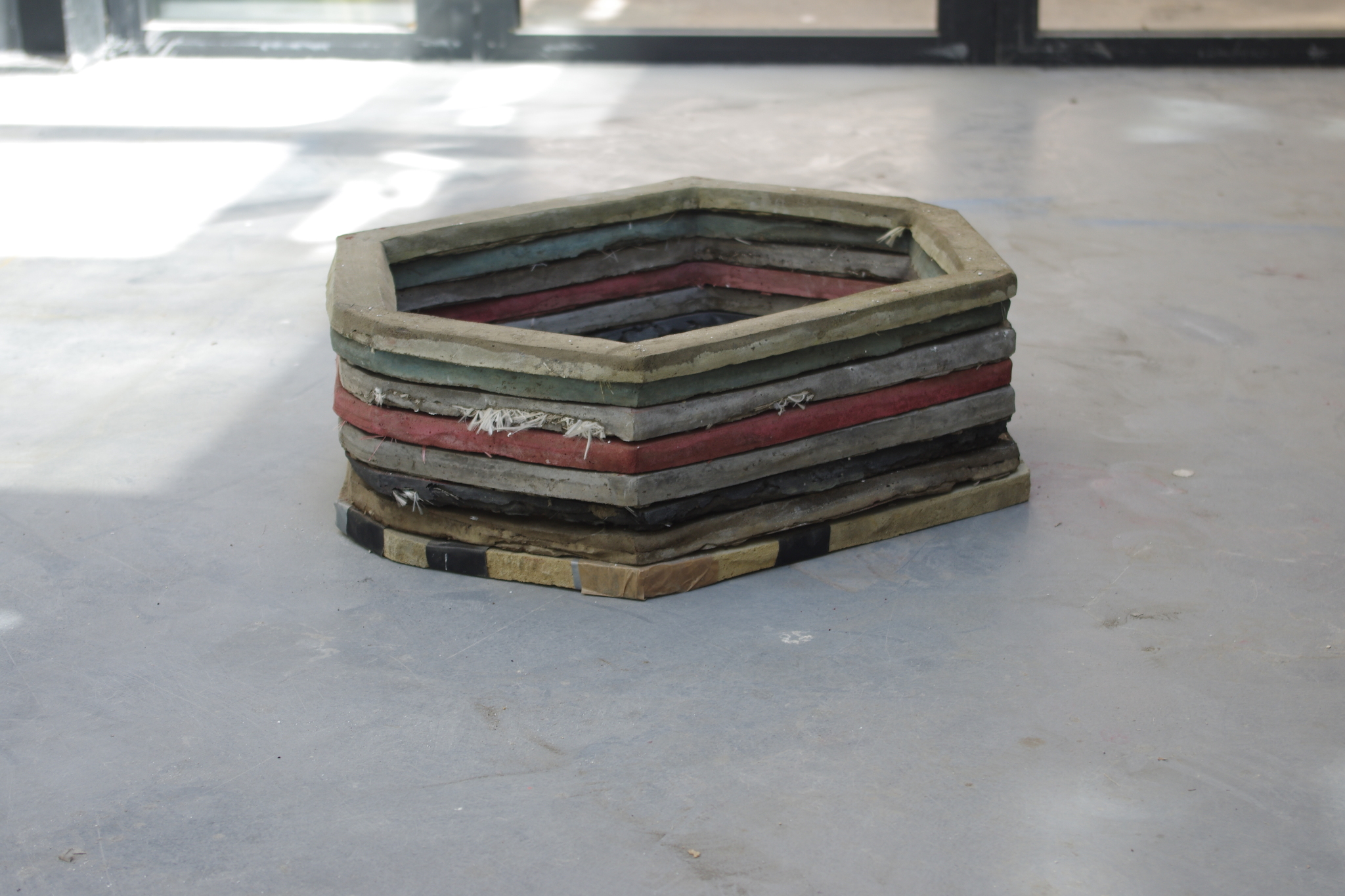 Stacks (Unwanted Heritage), concrete, fibreglass, pigment, dimensions mis, 2013