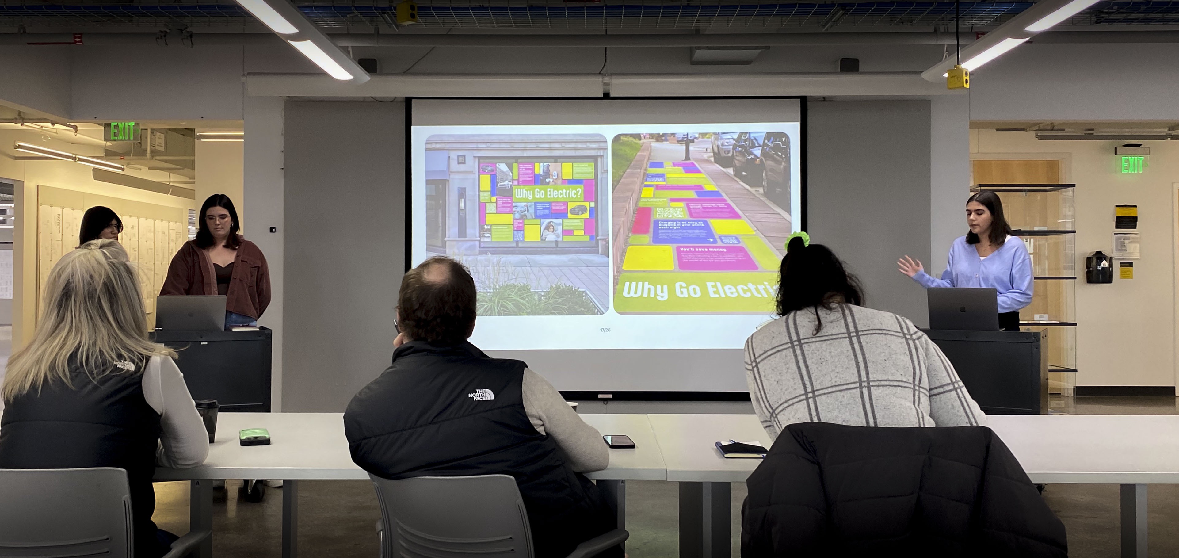 Snippet from second client presentation