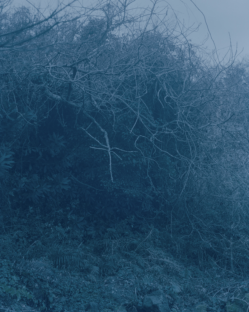 View Point Blue #Billemot Cave, 137x109cm, Pigment Print, 2023