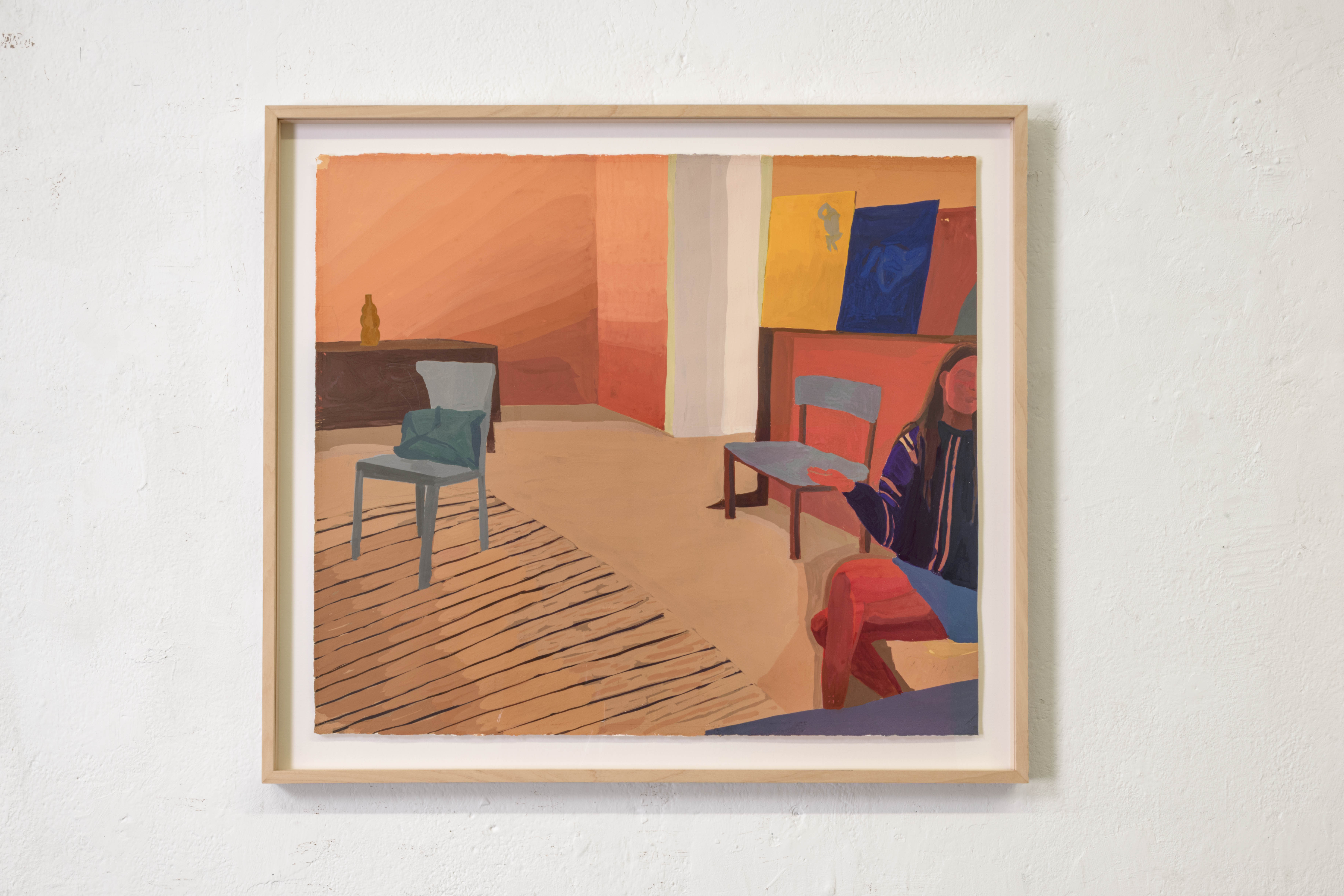 Via Farini residency open studios, Milan, Italy, December 2025, photo by Dario Tettamanzi