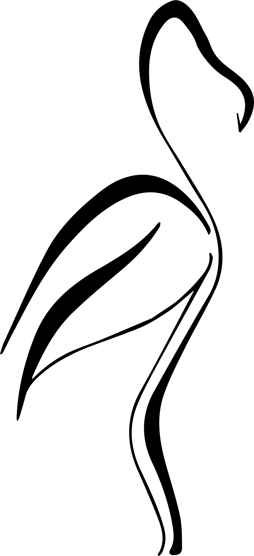 Minimalist Flamingo, Baylor