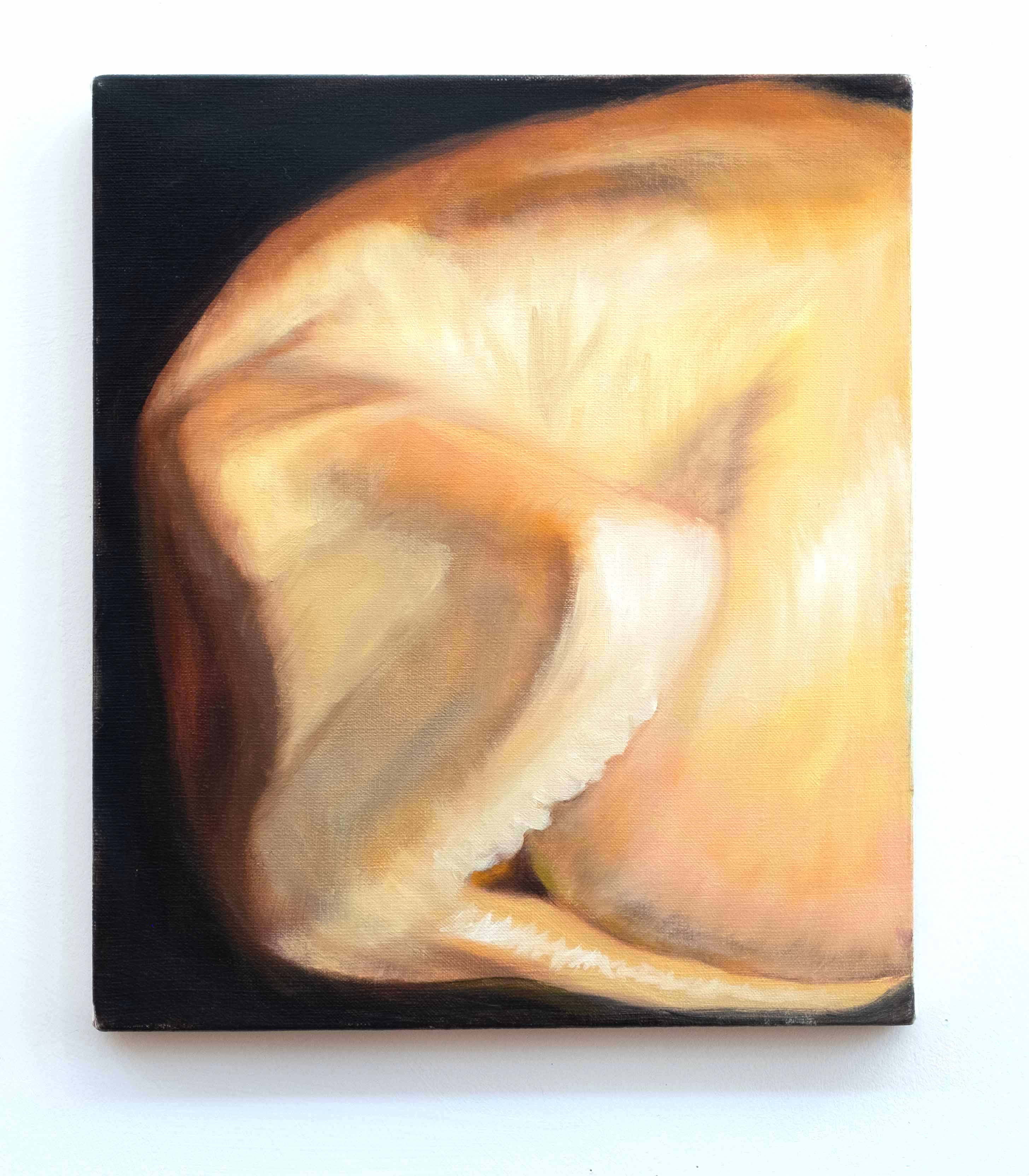 Untitled (from the Chicken Series), oil on linen, 14 x 12 inches, 2014