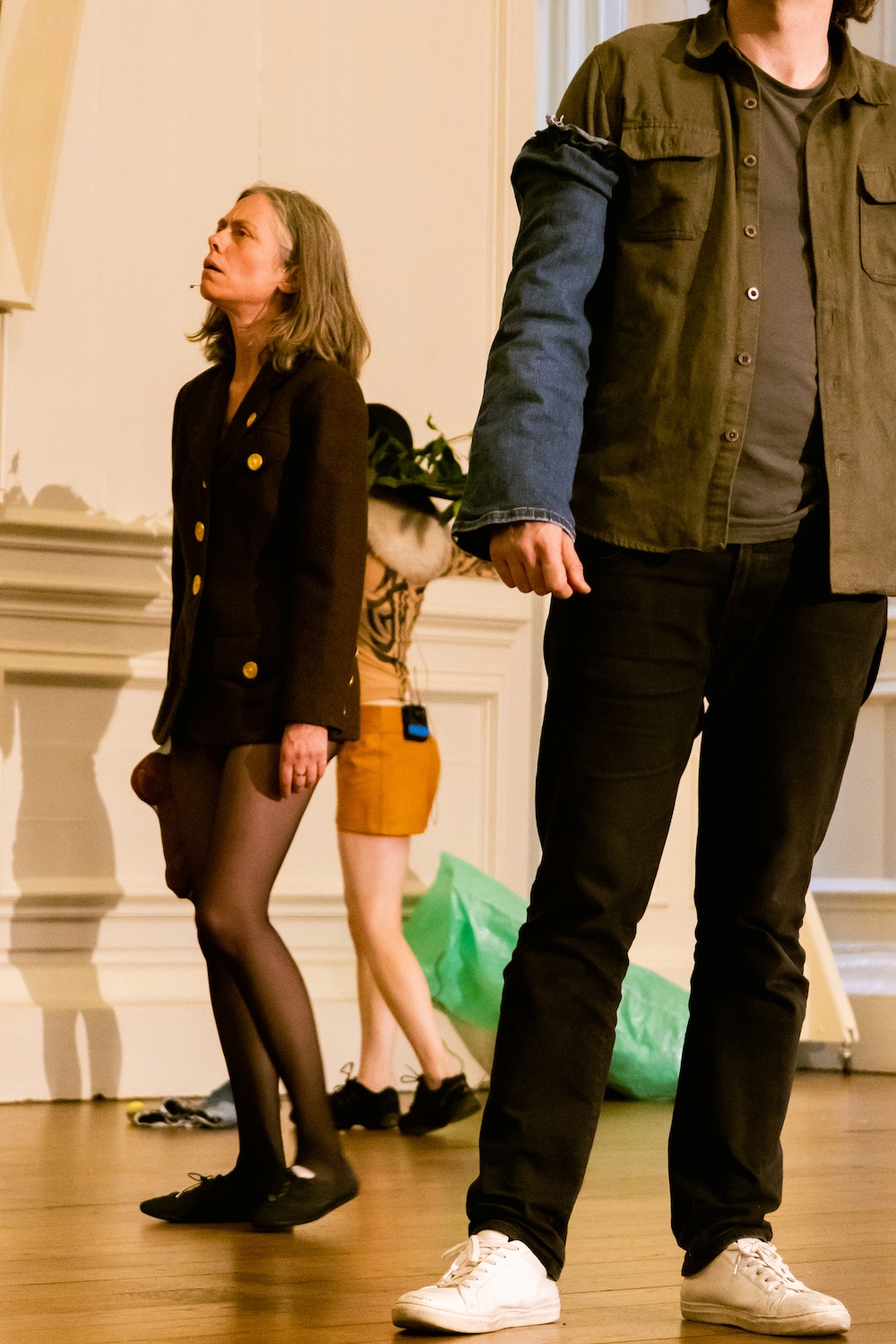 Bea McMahon, Background (2025) performed as part of Terrapolis at the Irish Museum of Modern Art, Dublin. Photo: Pati Guimarães