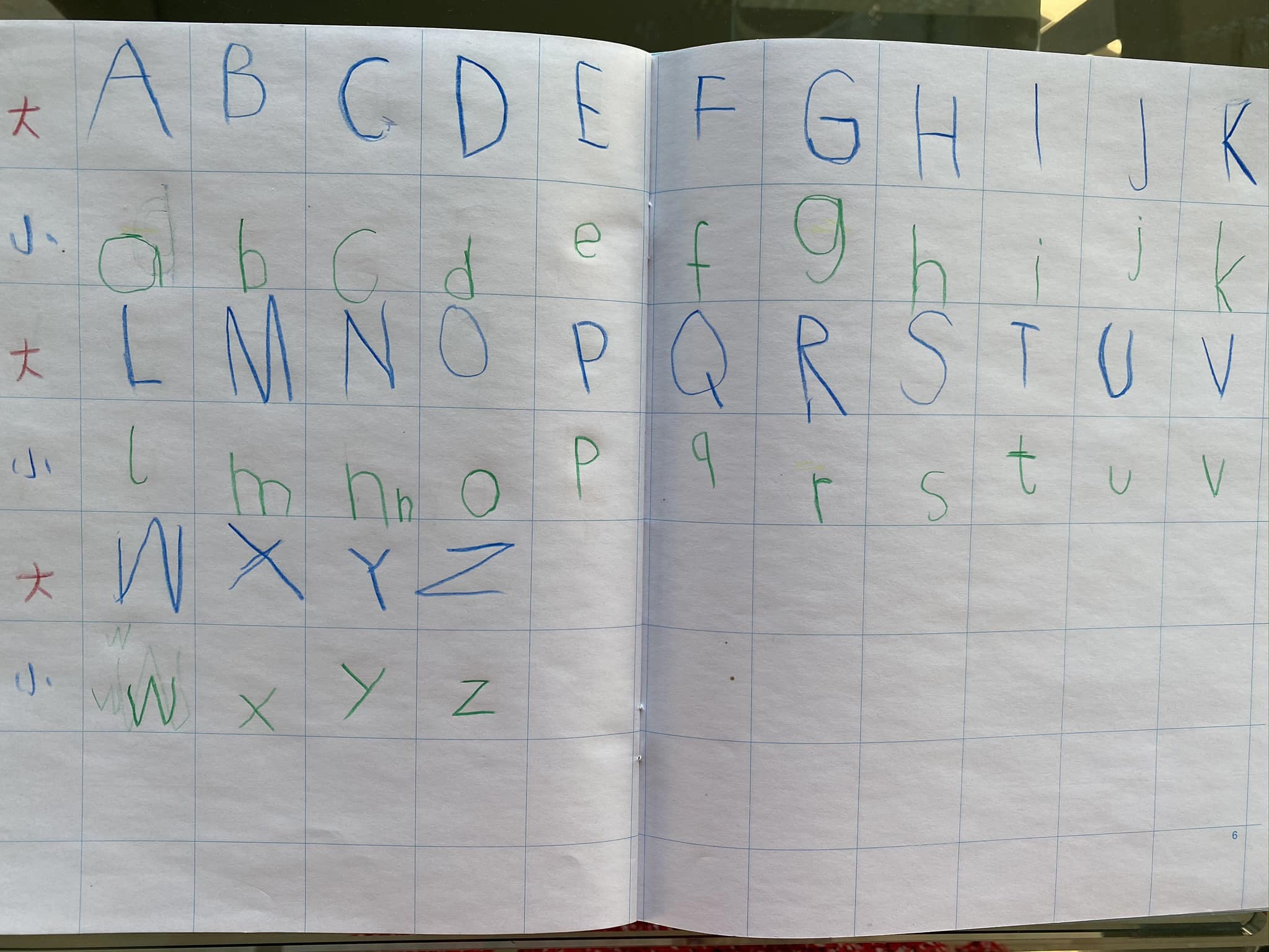 L is for Lowercase. Daniel.