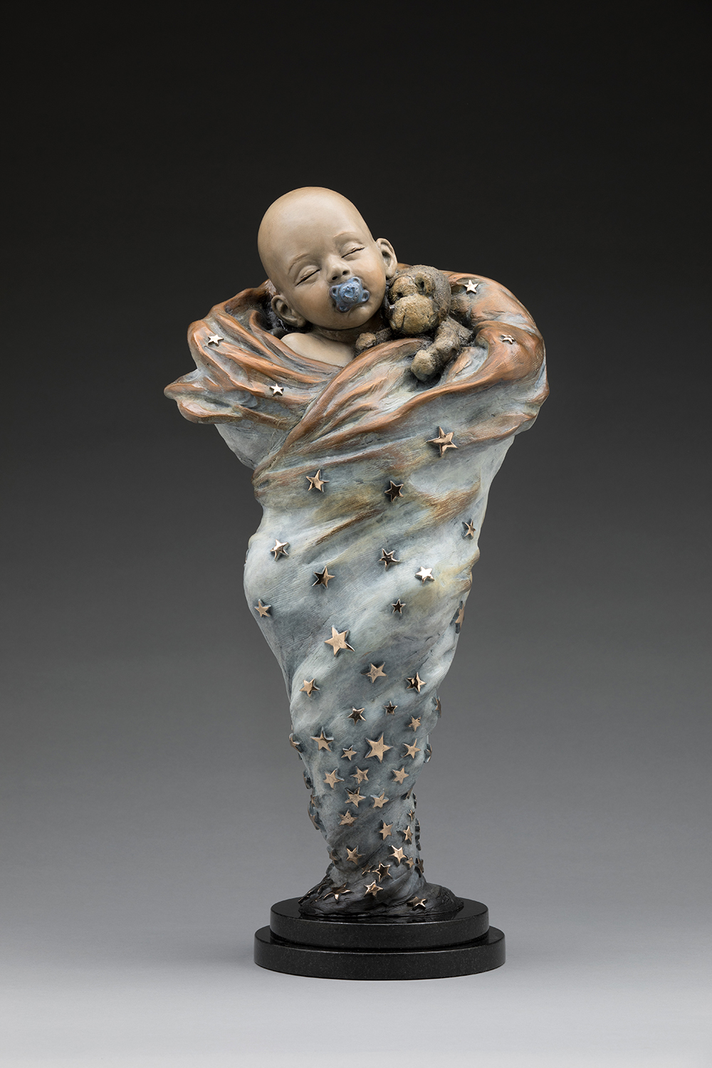 Swaddled Star Full Frontal View by Angela Mia