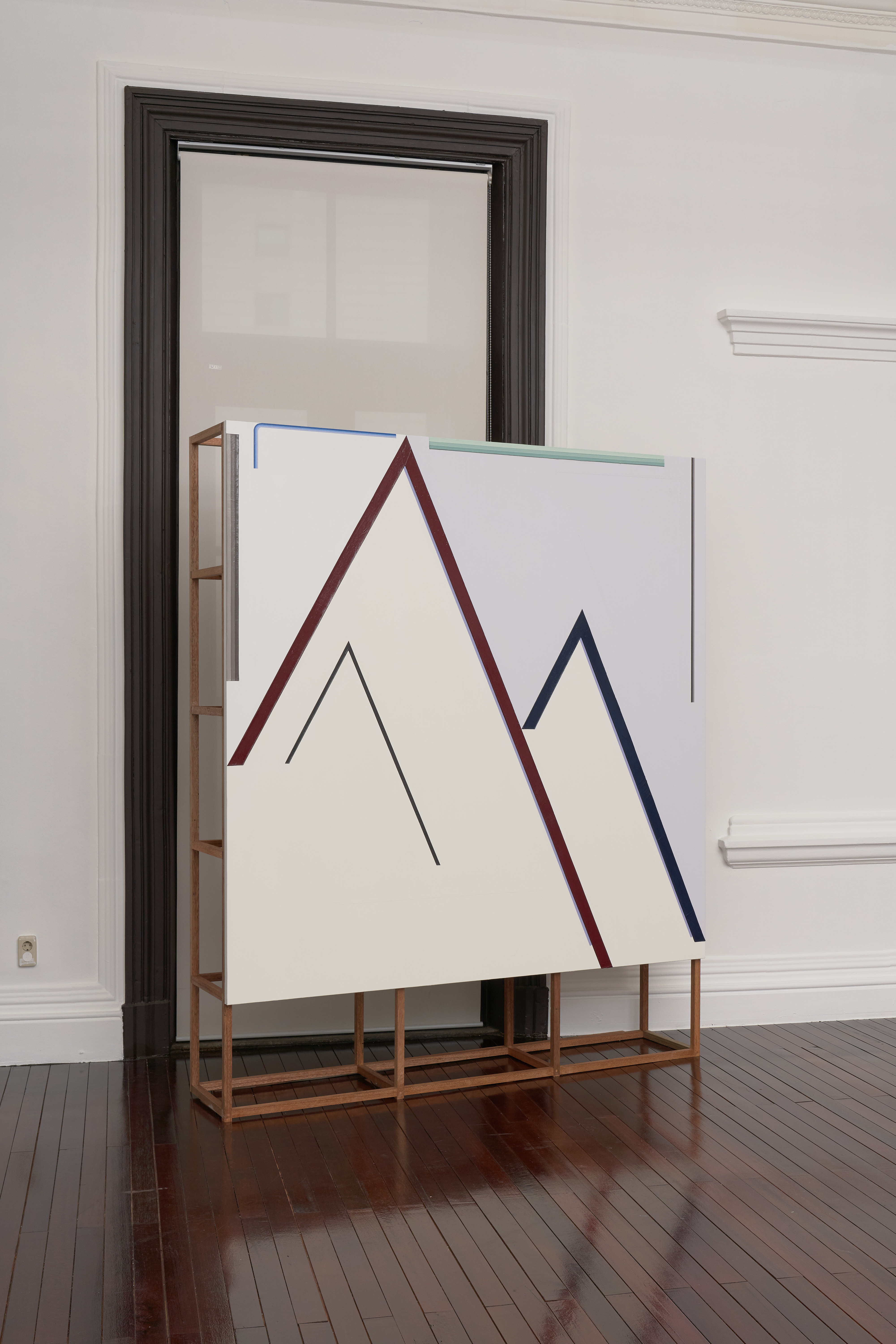 Biei no.106, Acrylic and oil on canvas, 200 x 200cm, 2019