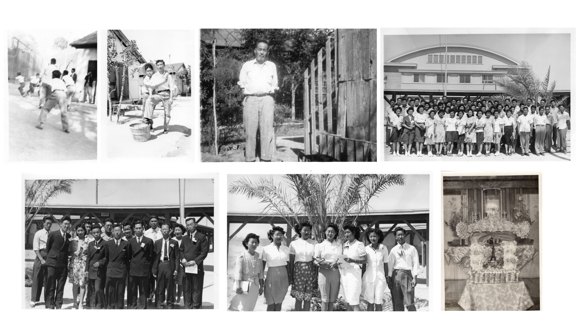 Okada family scans, YBA, Poston Incarceration Camp, 1943