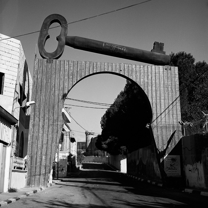 Entr&eacute;e du camp d'A&iuml;da - Bethlehem