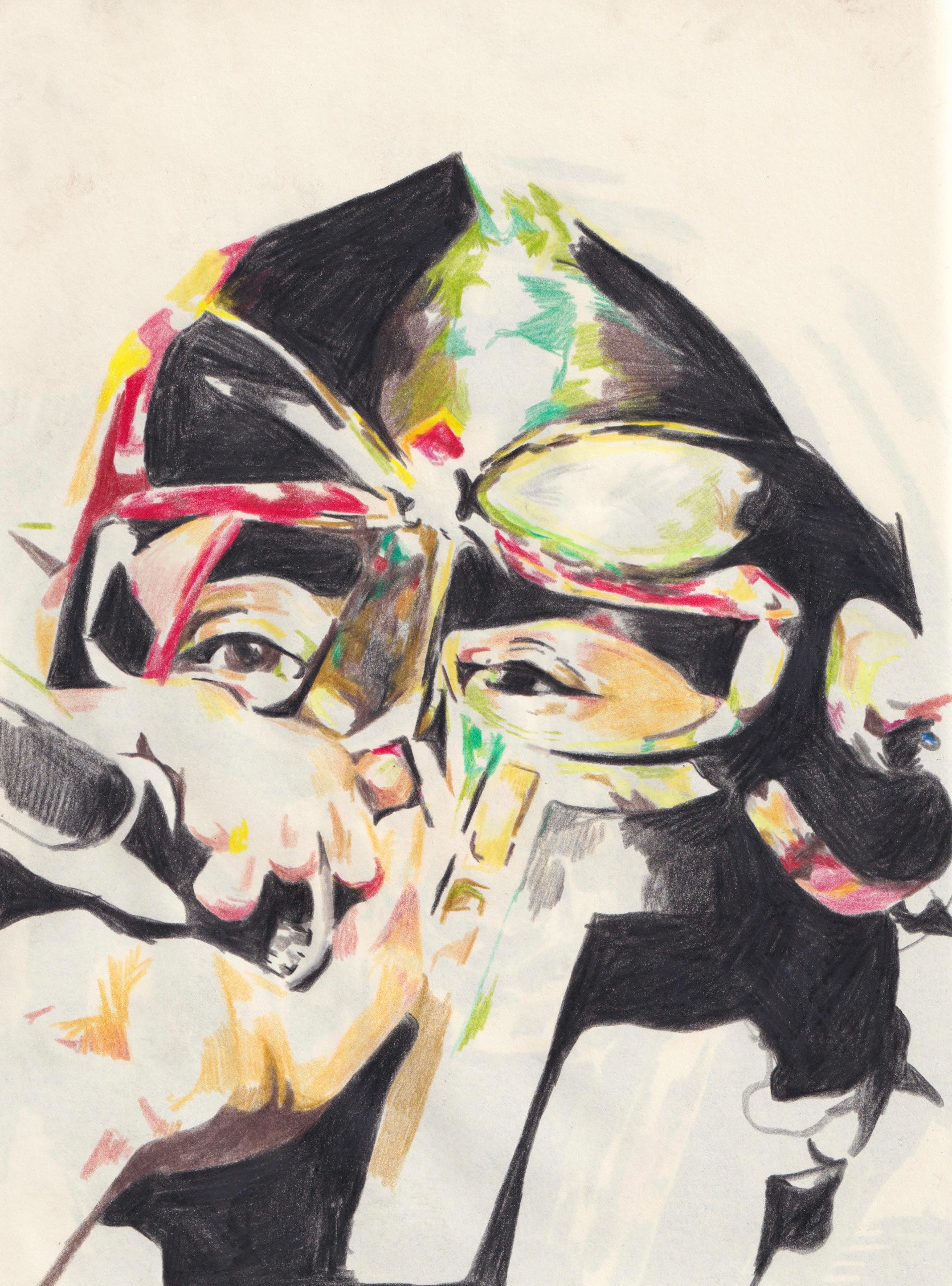 Untitled 11, 19x25cm, mixed media