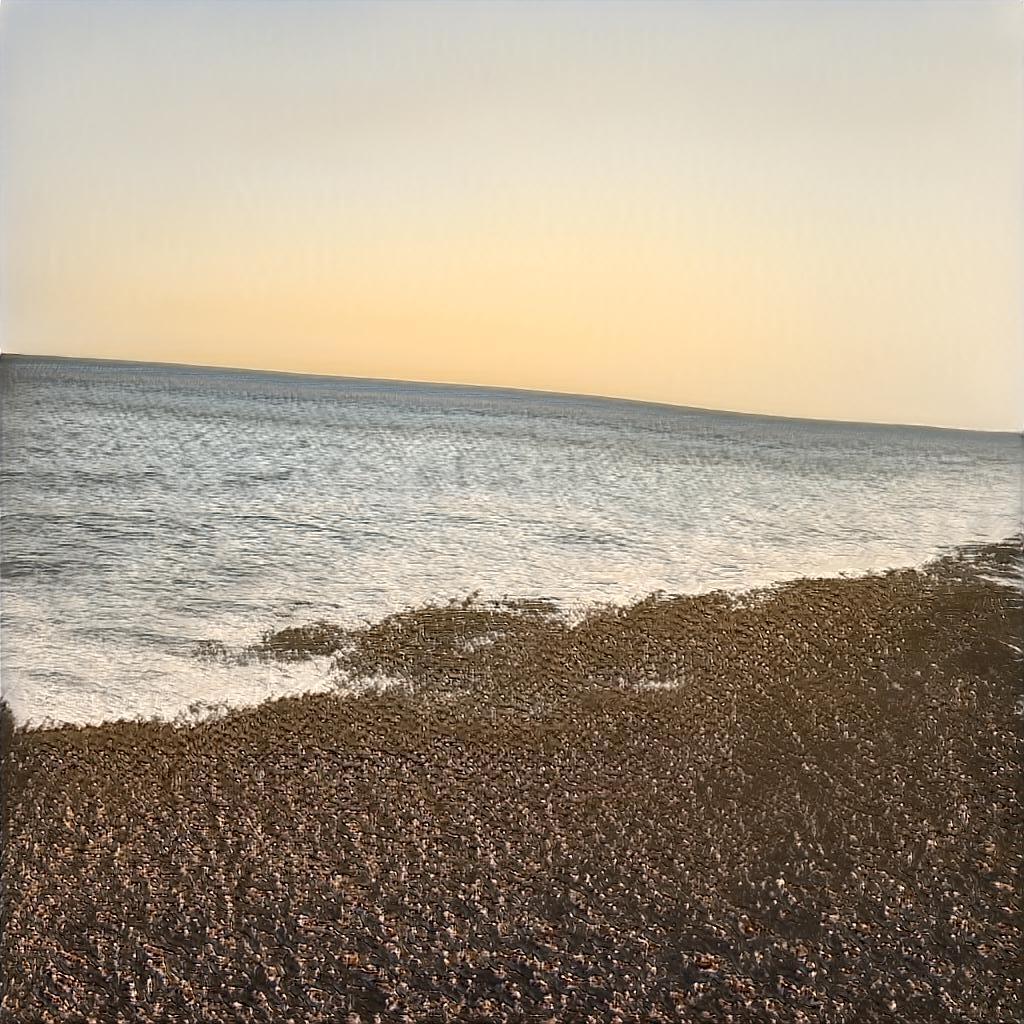 Brighton Beach GAN Imagery