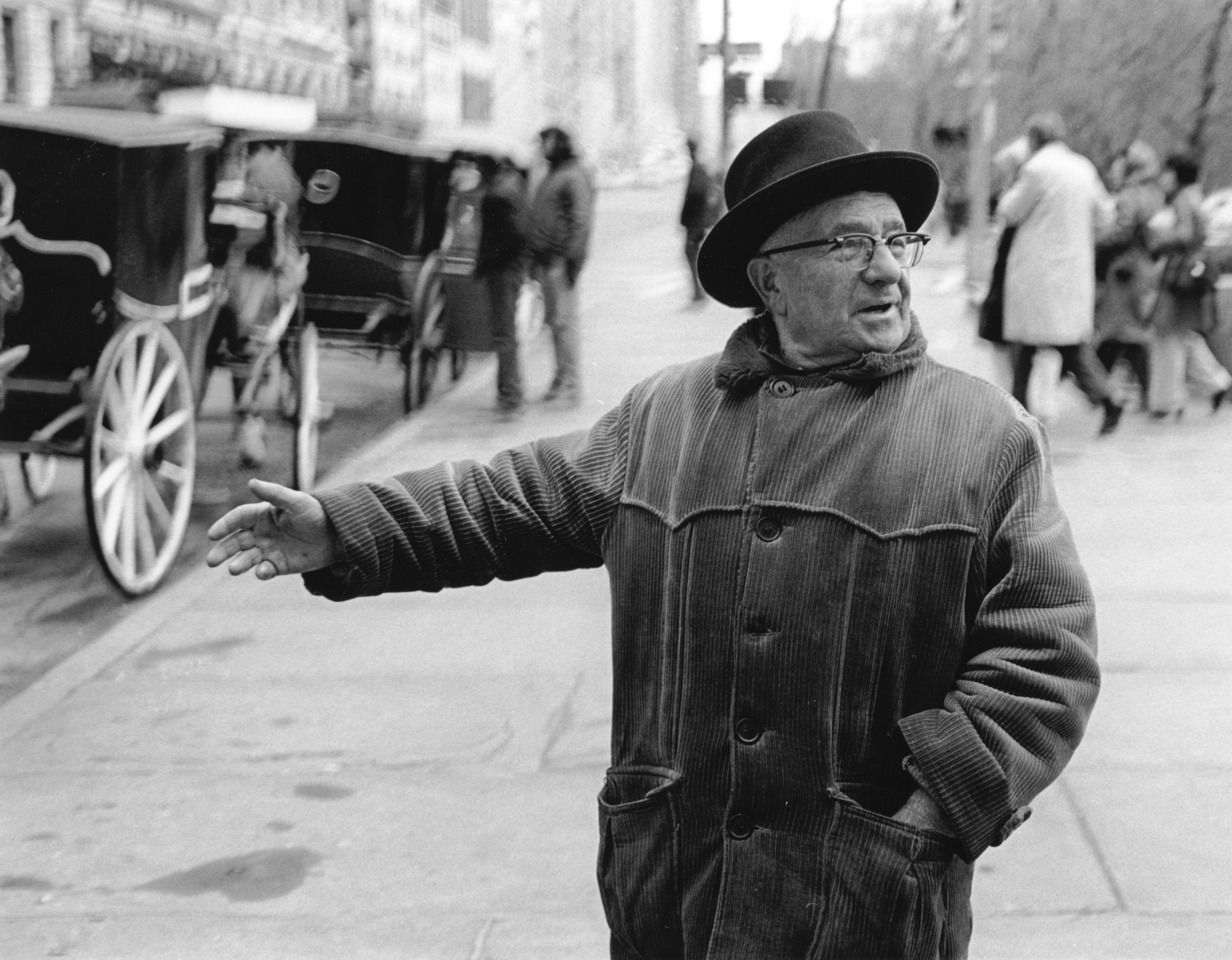Carriage Driver, 59th Street, 1971