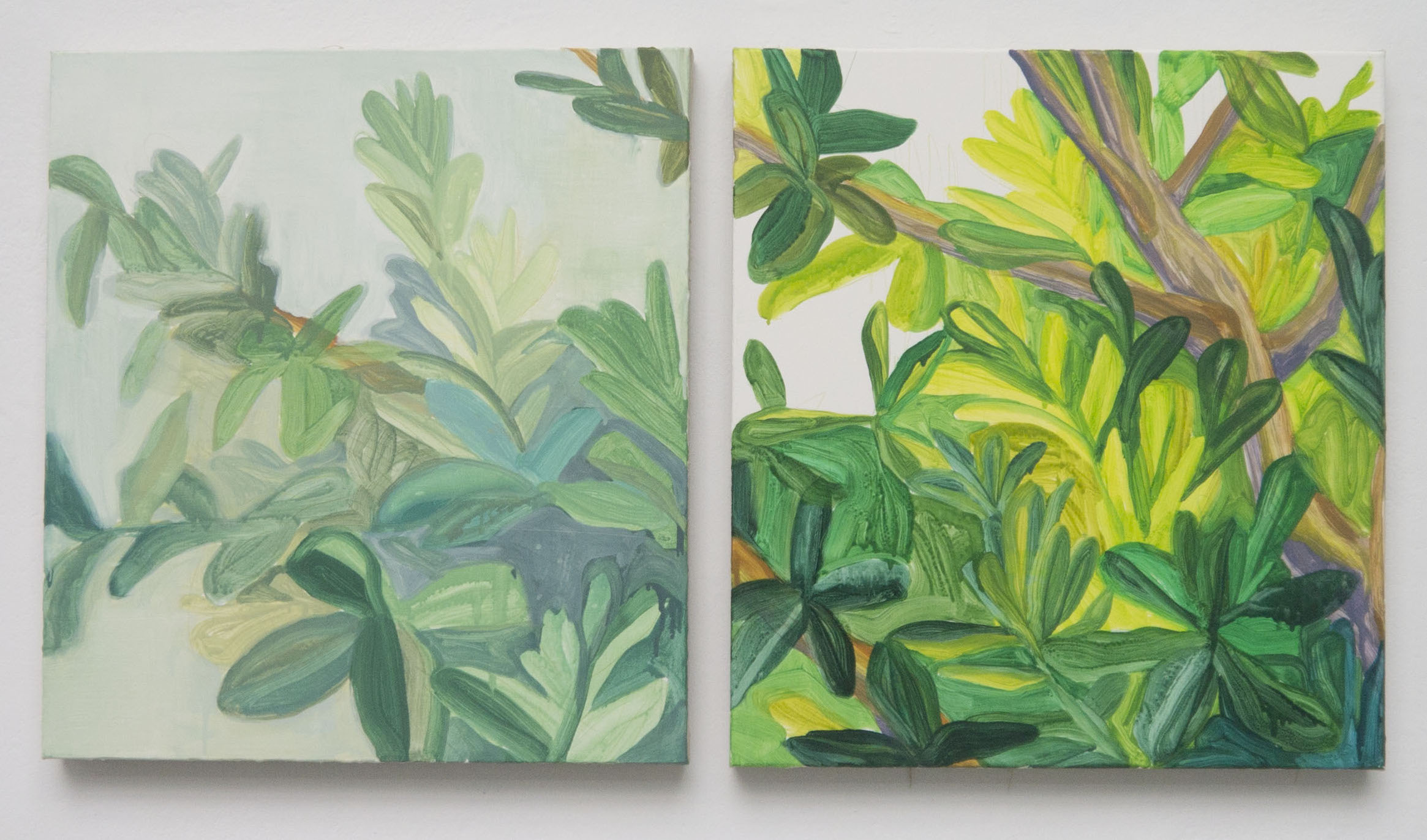 Untitled, 2017, oil on linen, 54x49cm, 54x49cm