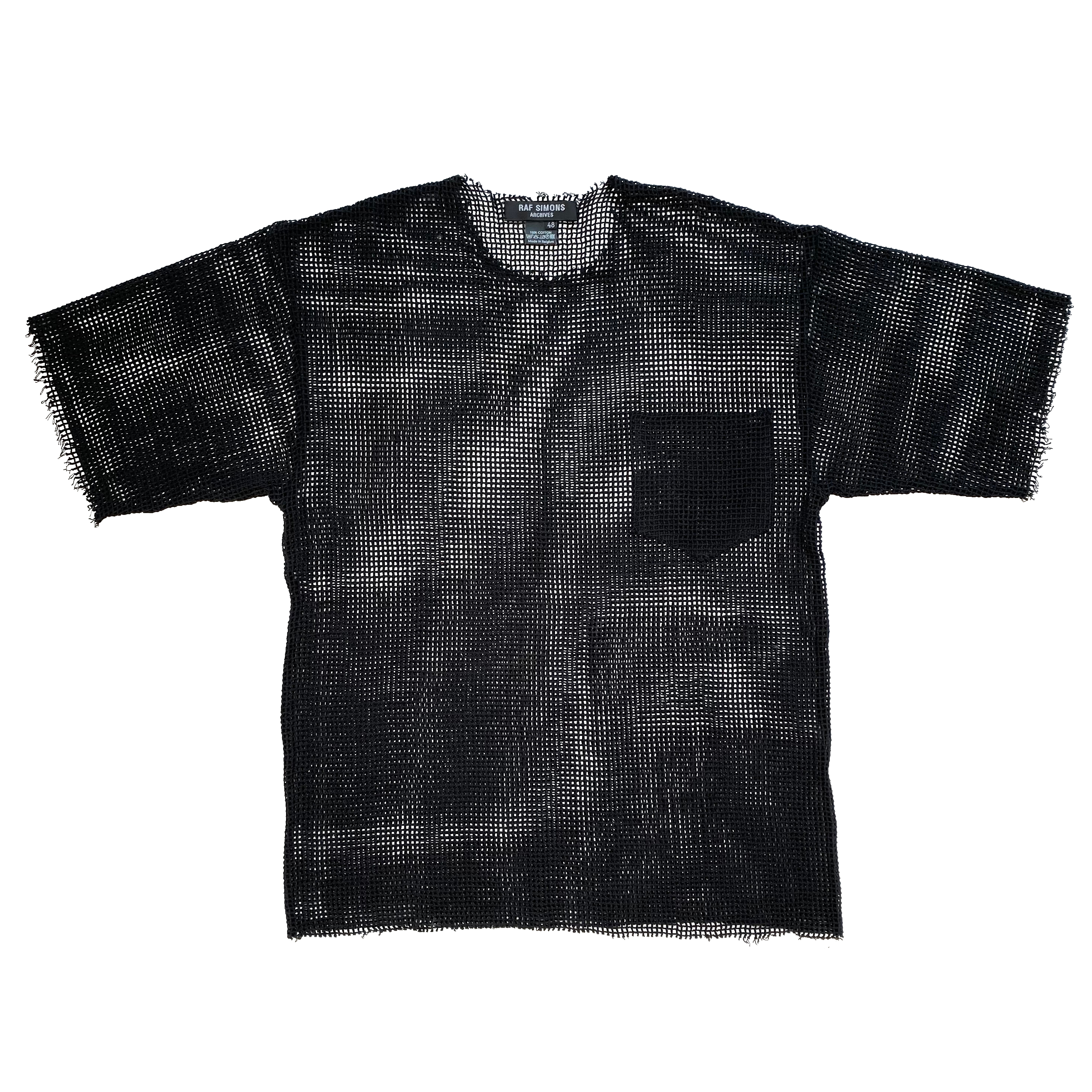 Raf Simons, A/W 1998-1999 Radioactivity Mesh T-shirt - La Nausée 