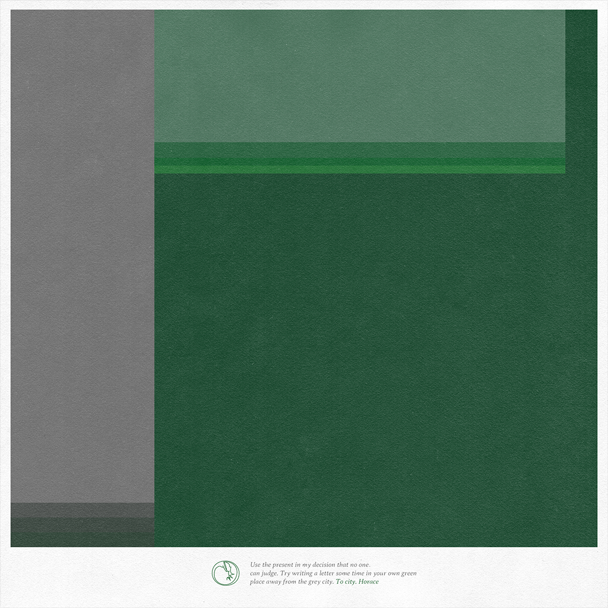 Horace 'TO CITY' Digital Cover Graphic