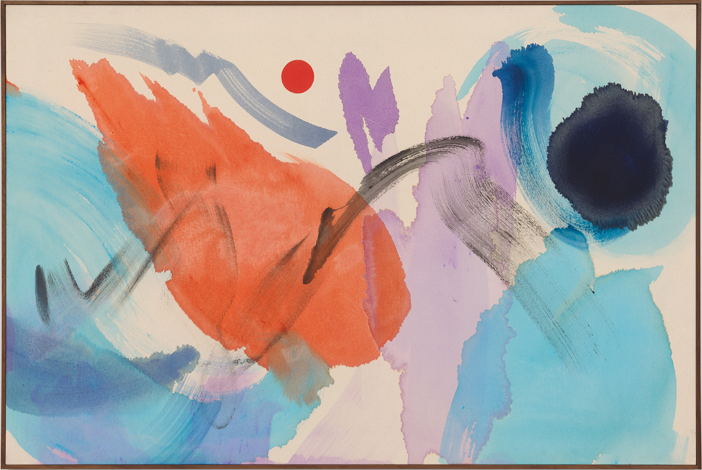 Ravel VI, 2025 Acrylic on canvas 40&rdquo; x 59.62&rdquo;