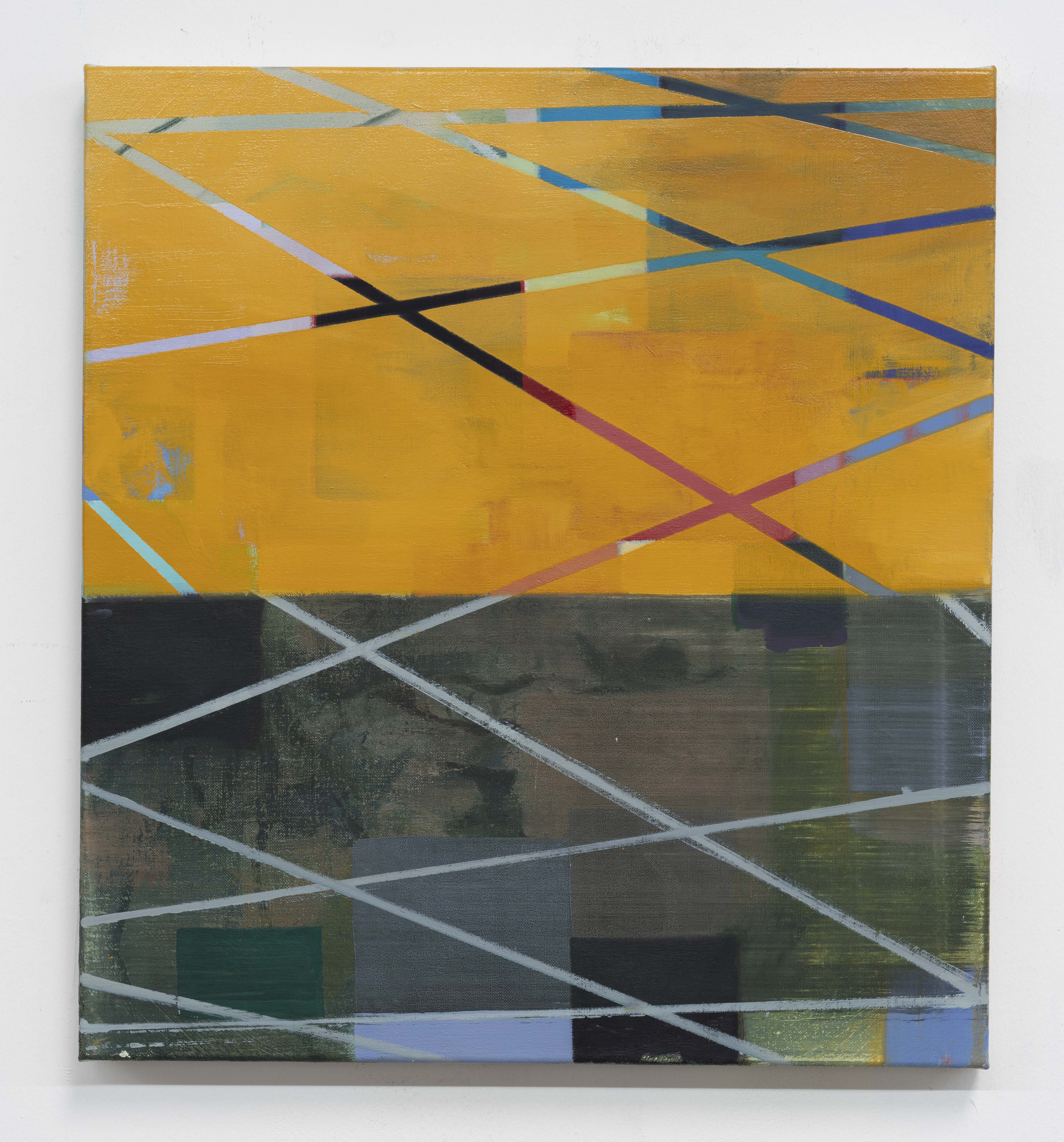 Prospectives, oil on linen, 47 x 43, 2021