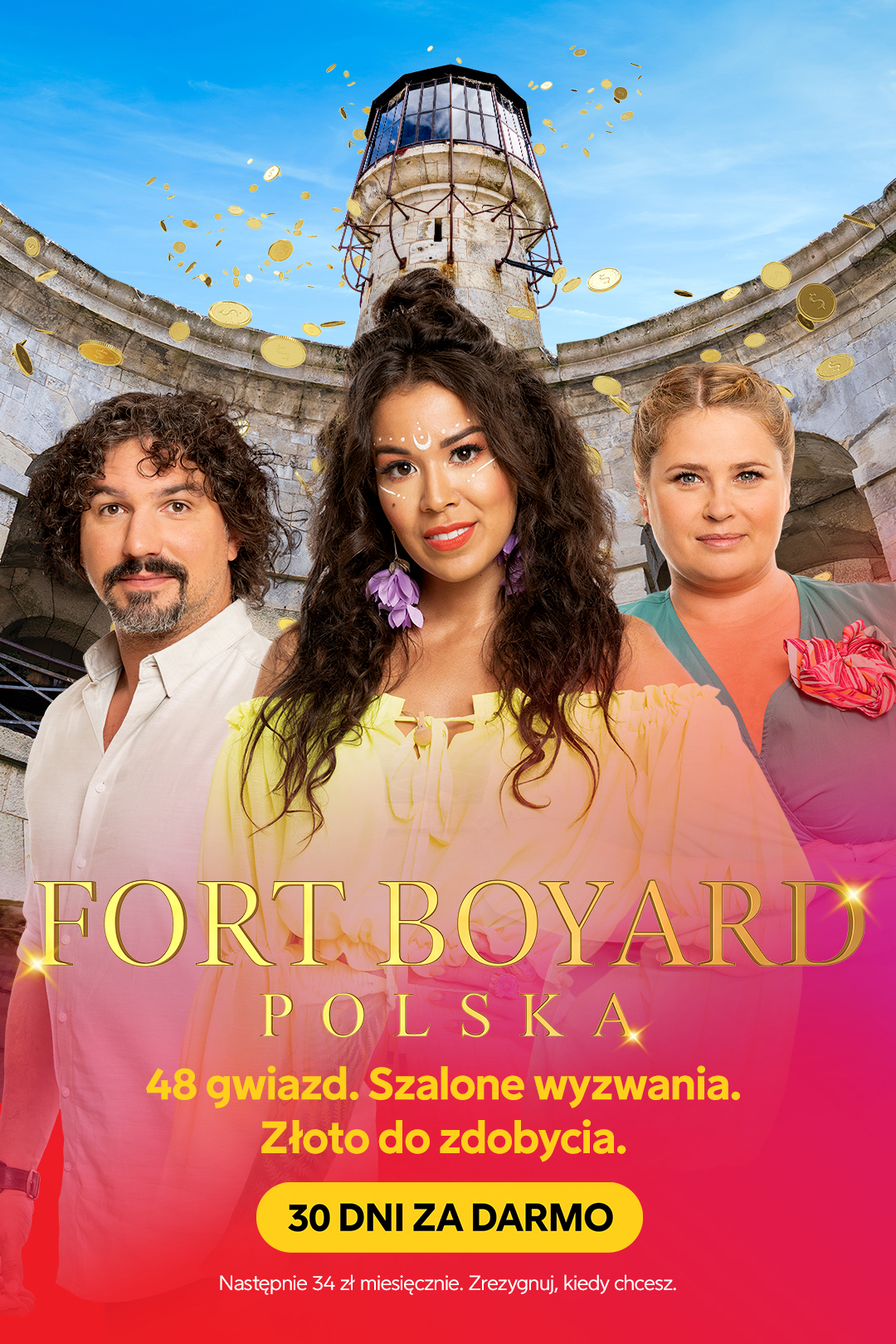 Fort Boyard. Viaplay, 2021 Season 1 (Poland) Season 2 (Denmark) Season 1 (Norway) Nordic Entertainment Group ︎︎︎ Art direction ︎︎︎ Idea generation︎︎︎ Mockups︎︎︎ Preparing files