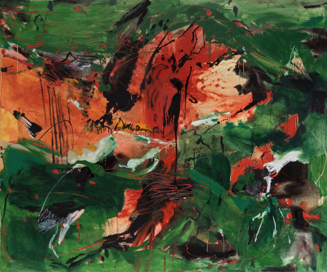 Rue de Danemark 2023 Oil on canvas 200x240 cm