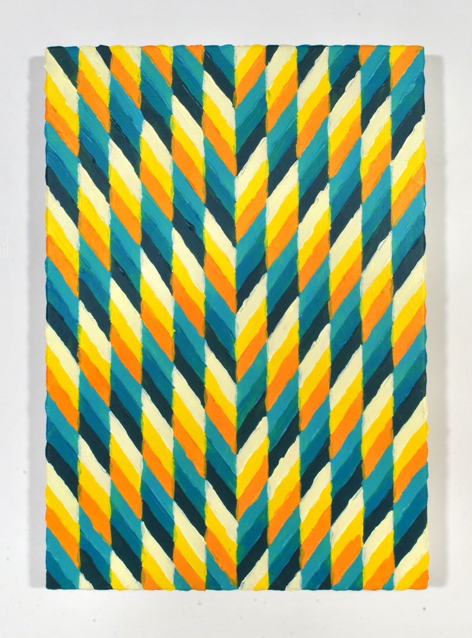 Mascotte Papers Acrylic, canvas 12 x 17 inches 2013