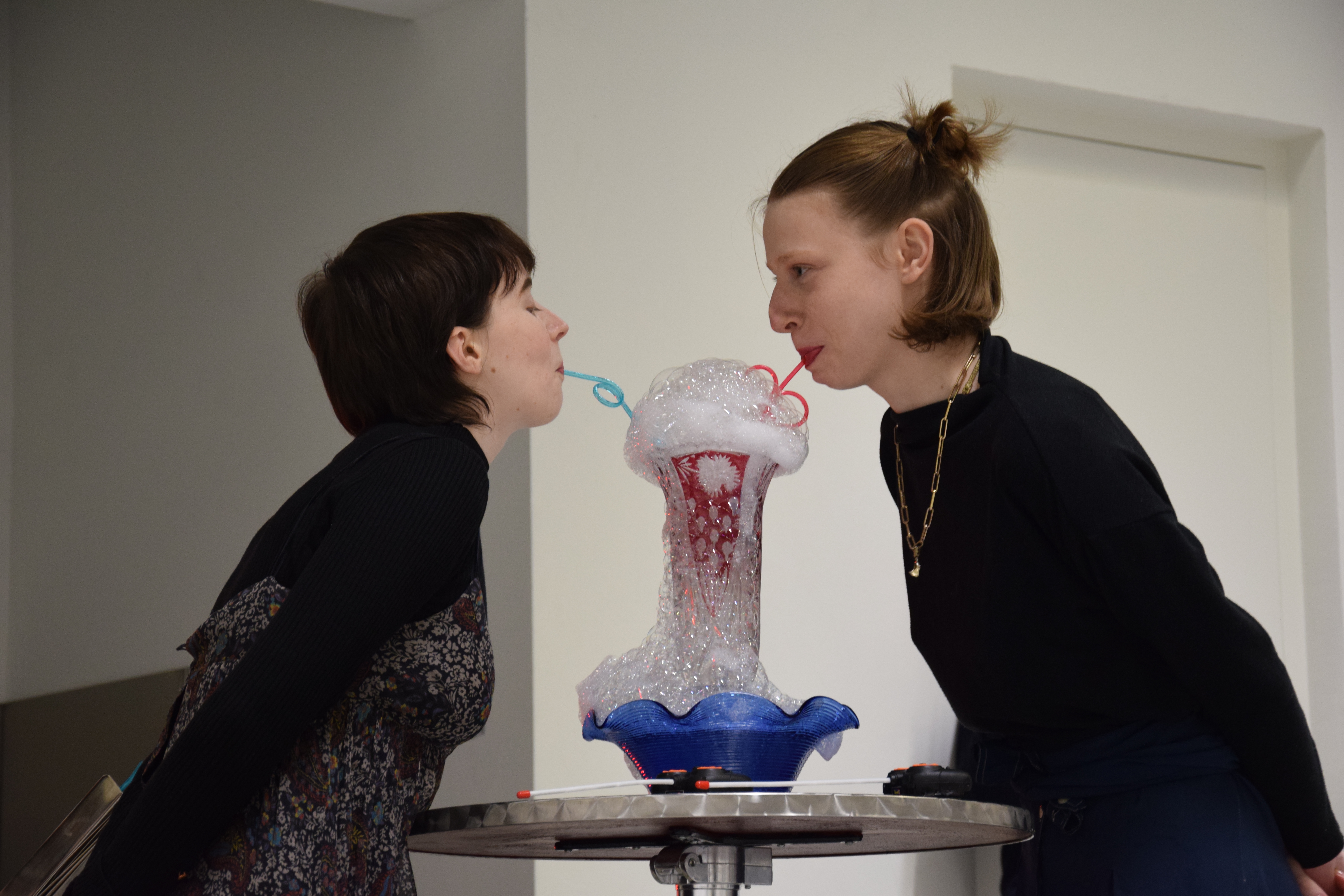 Reservation, Performance (2022)  performers - Apollonia Stoisits and Aimée Lyon