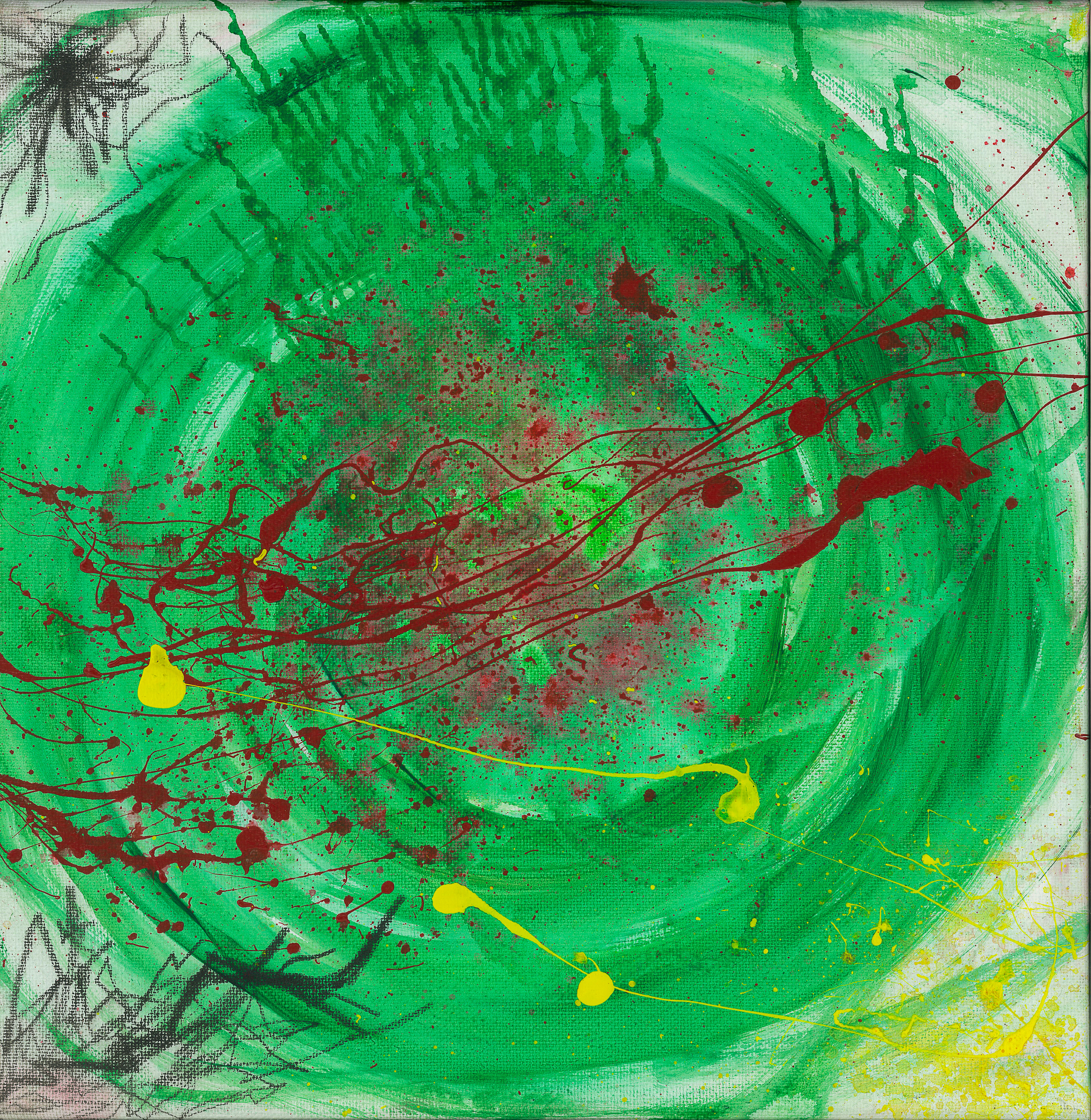 12x12" acrylic, 2021