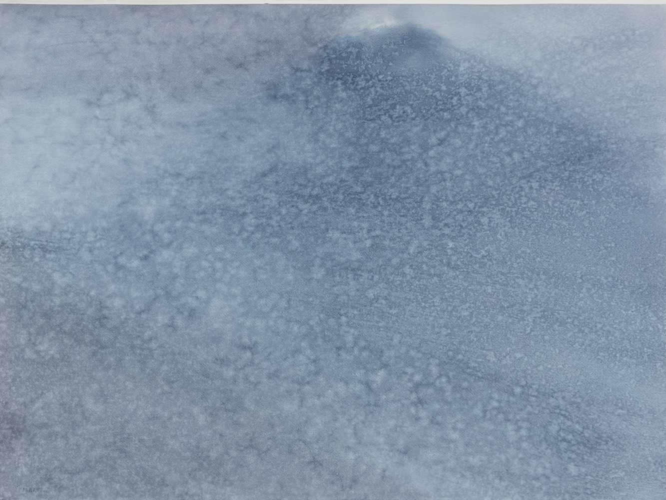 Massif, pluie, soiraquarelle sur papier56 x 76 cm, 2021