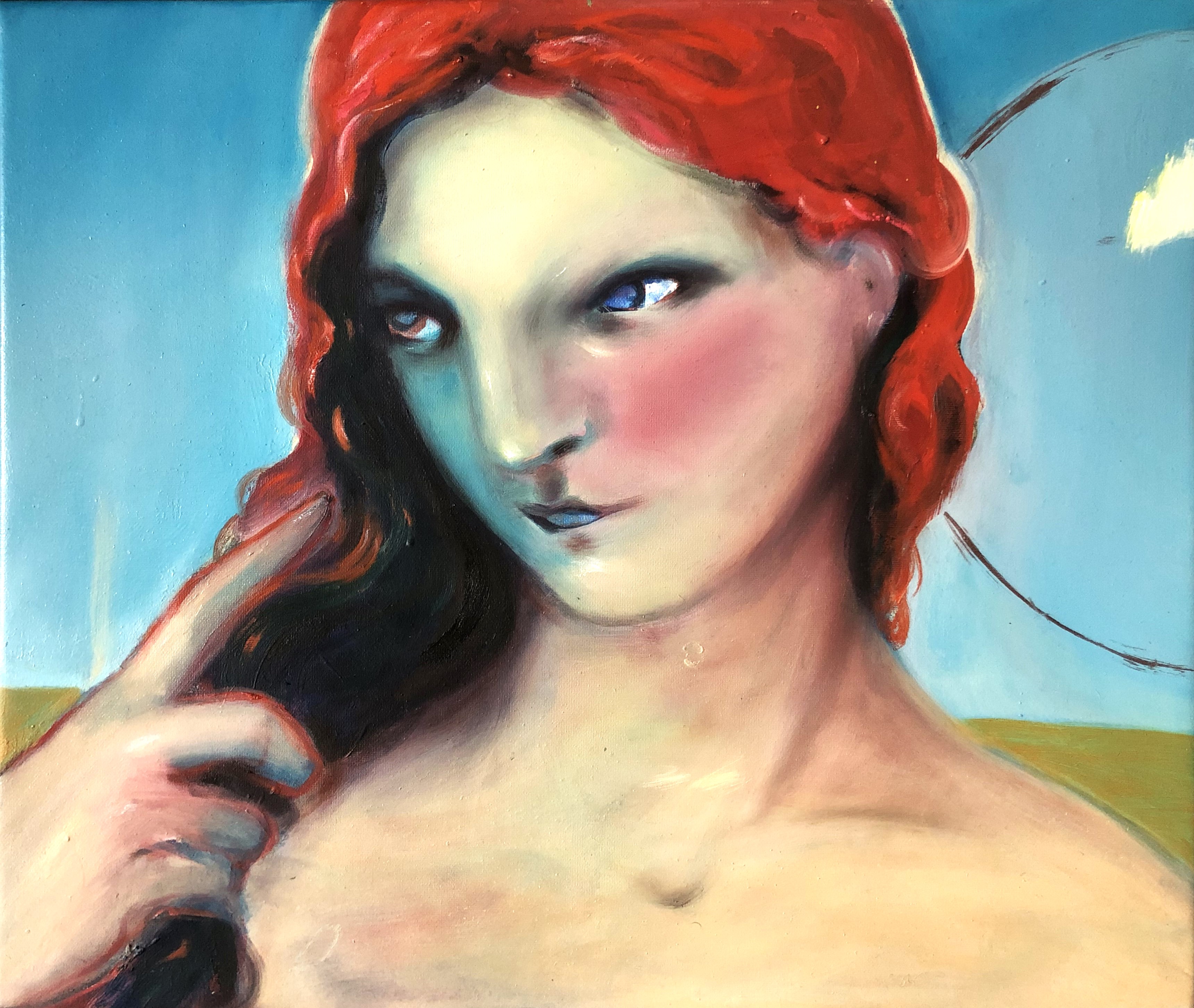 Veritas - Oil on canvas - 38x45 cm