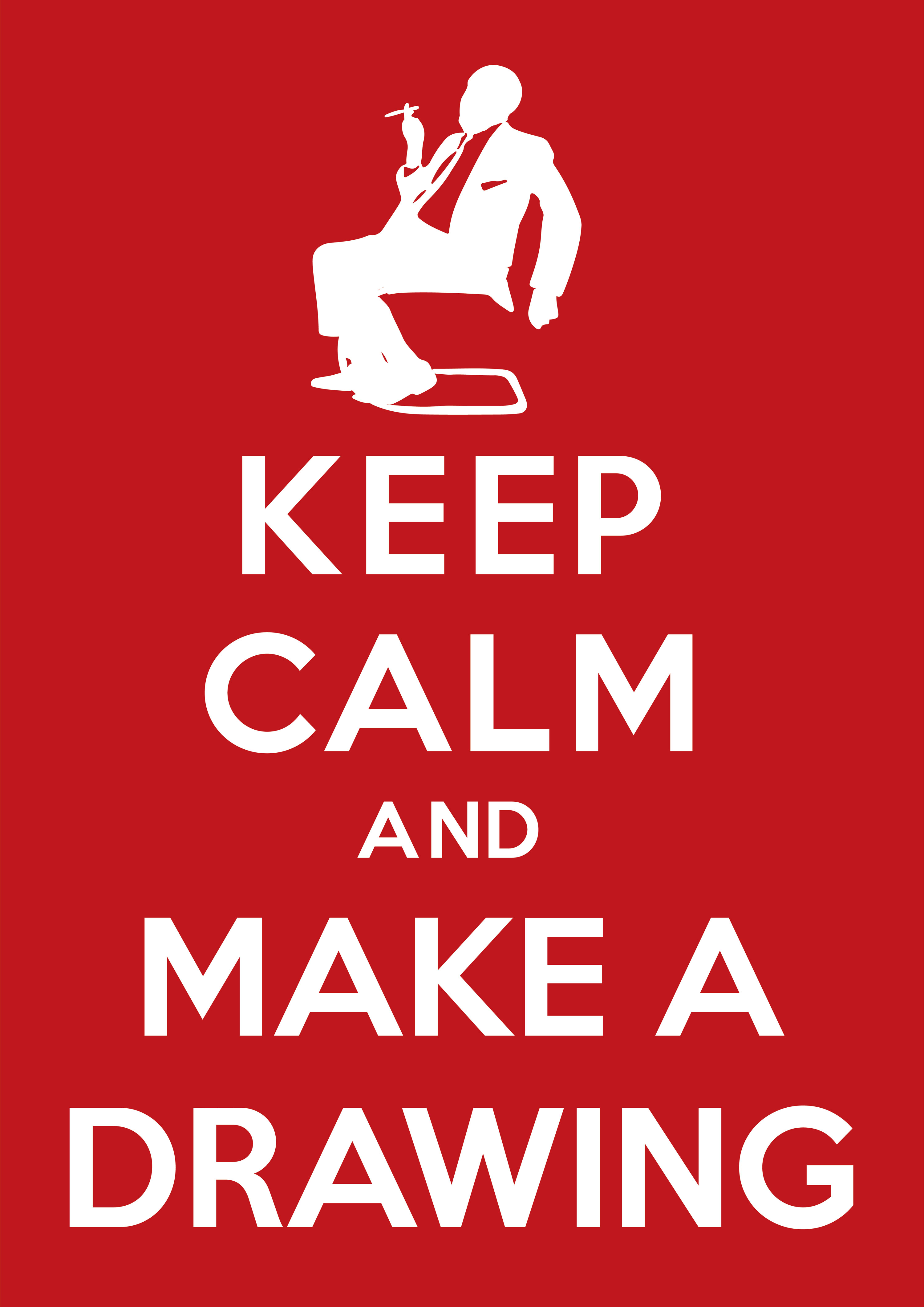 Encouragement poster for my friend architect