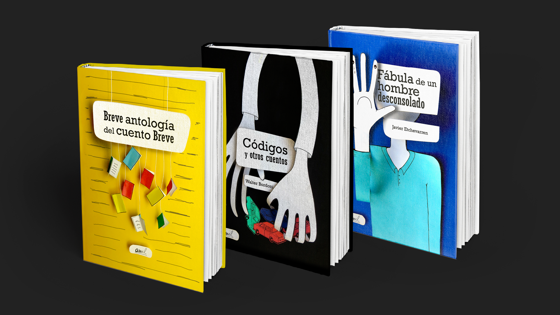 Portadas de libros - Adrine - Diseño gráfico