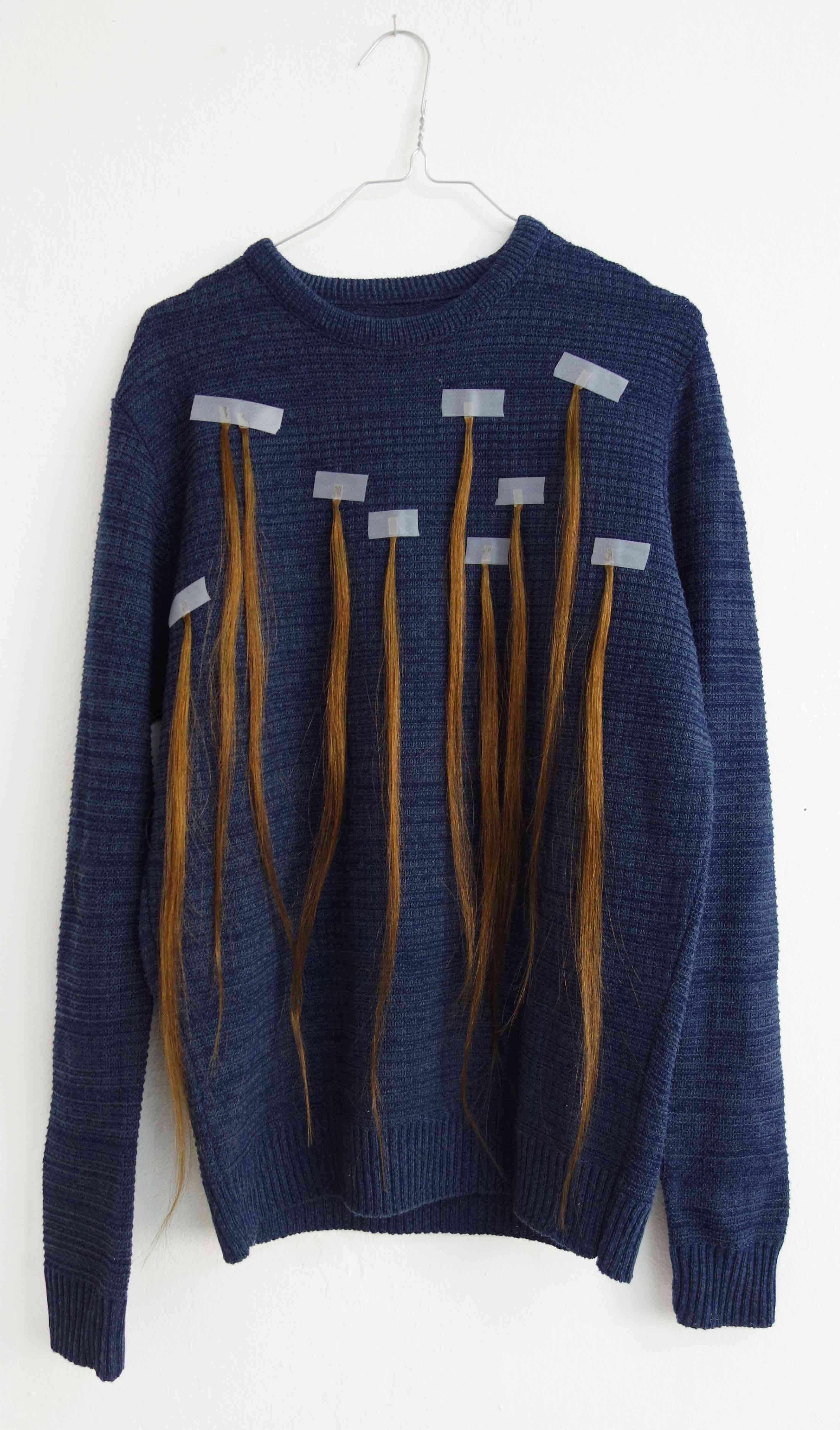 Der gute Gott von Manhattan, 2017, Textil, Kunsthaar