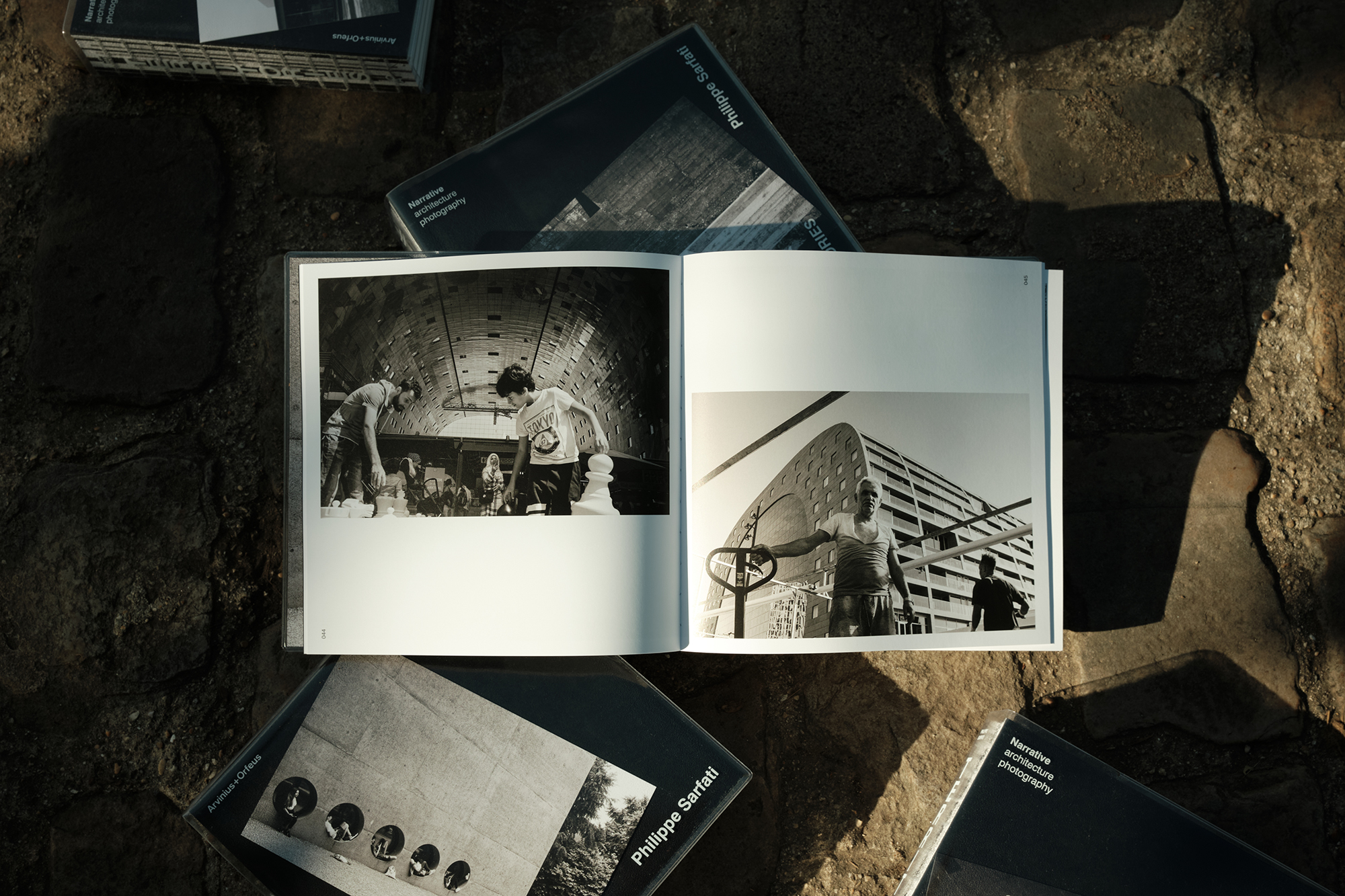 Philippe Sarfati-Territories-photography-photographer-street-documentary-architecture-black-and-white-book-design-cover-arvinius-orfeus