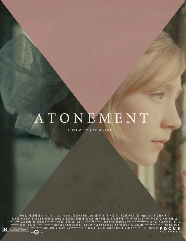  Atonement (2007) Briony Character Poster/Final Poster
