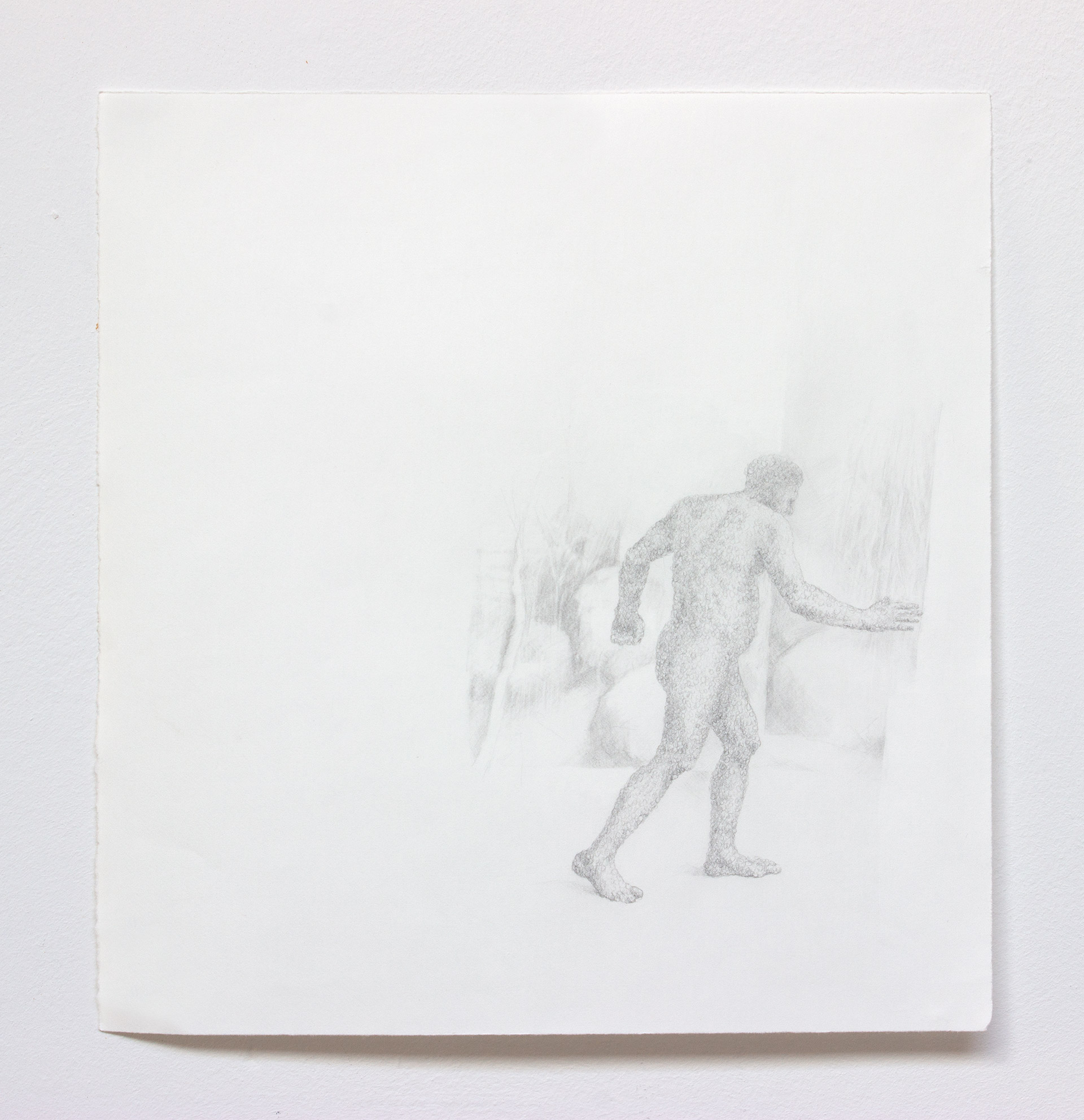Burryman, pencil, 12 inches by 11.5 inches
