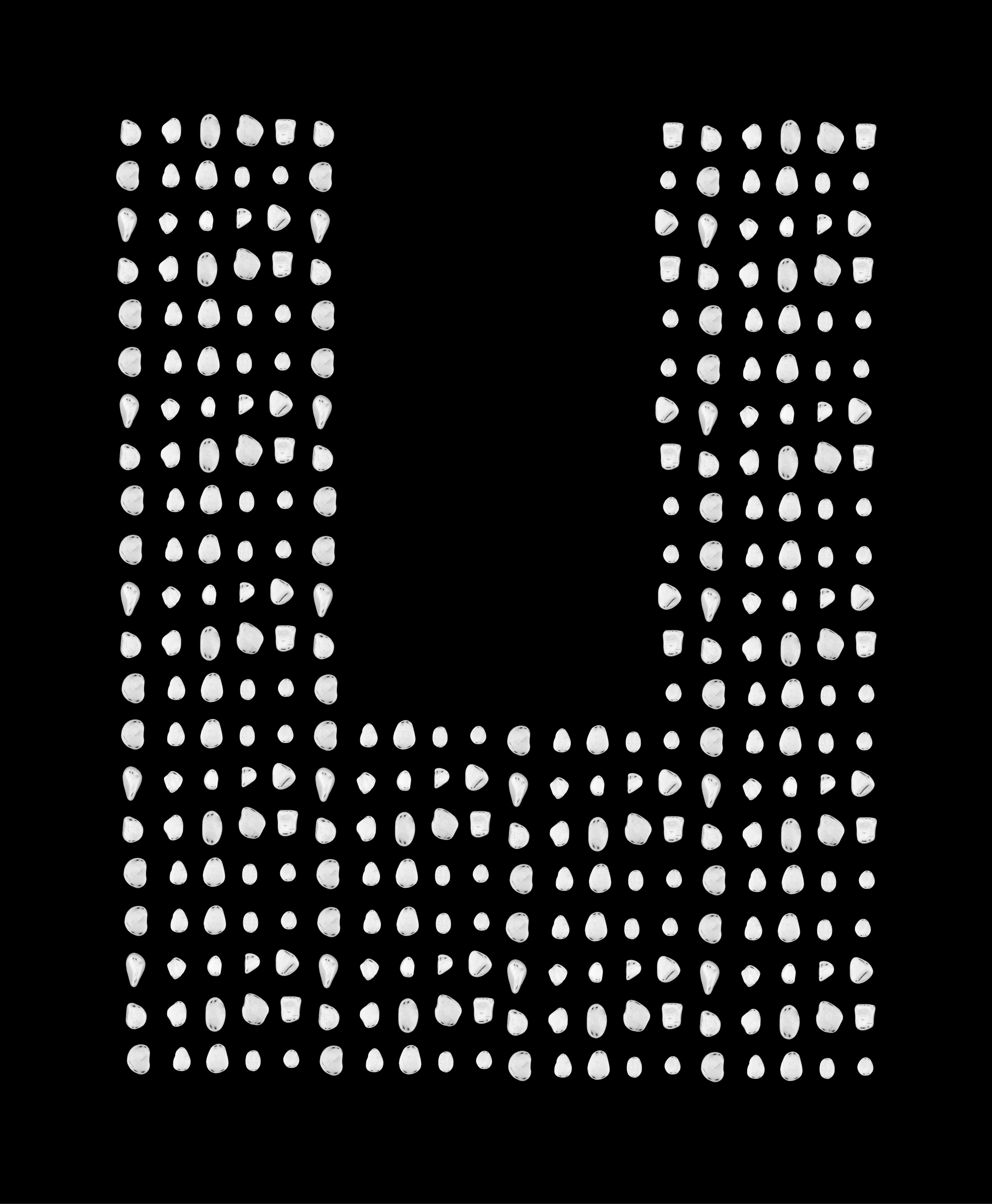 "The Baroque Garden of White Stones / 8" Giclée fine art prints on Hahnemühle Watercolour paper / Variable dimensions / Edition of 6