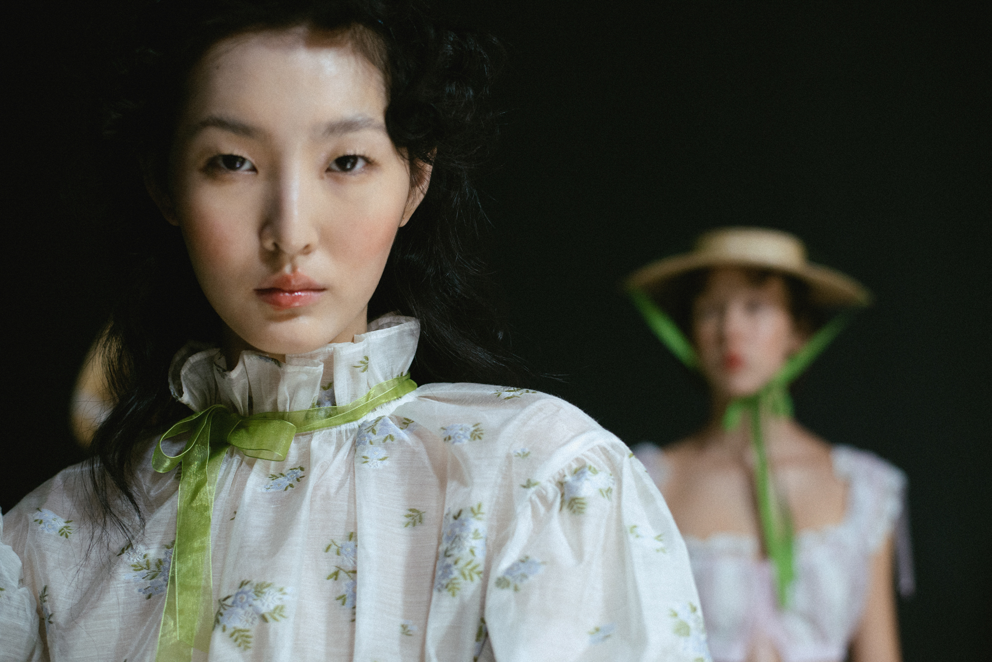 Yuhan Wang Backstage London SS24