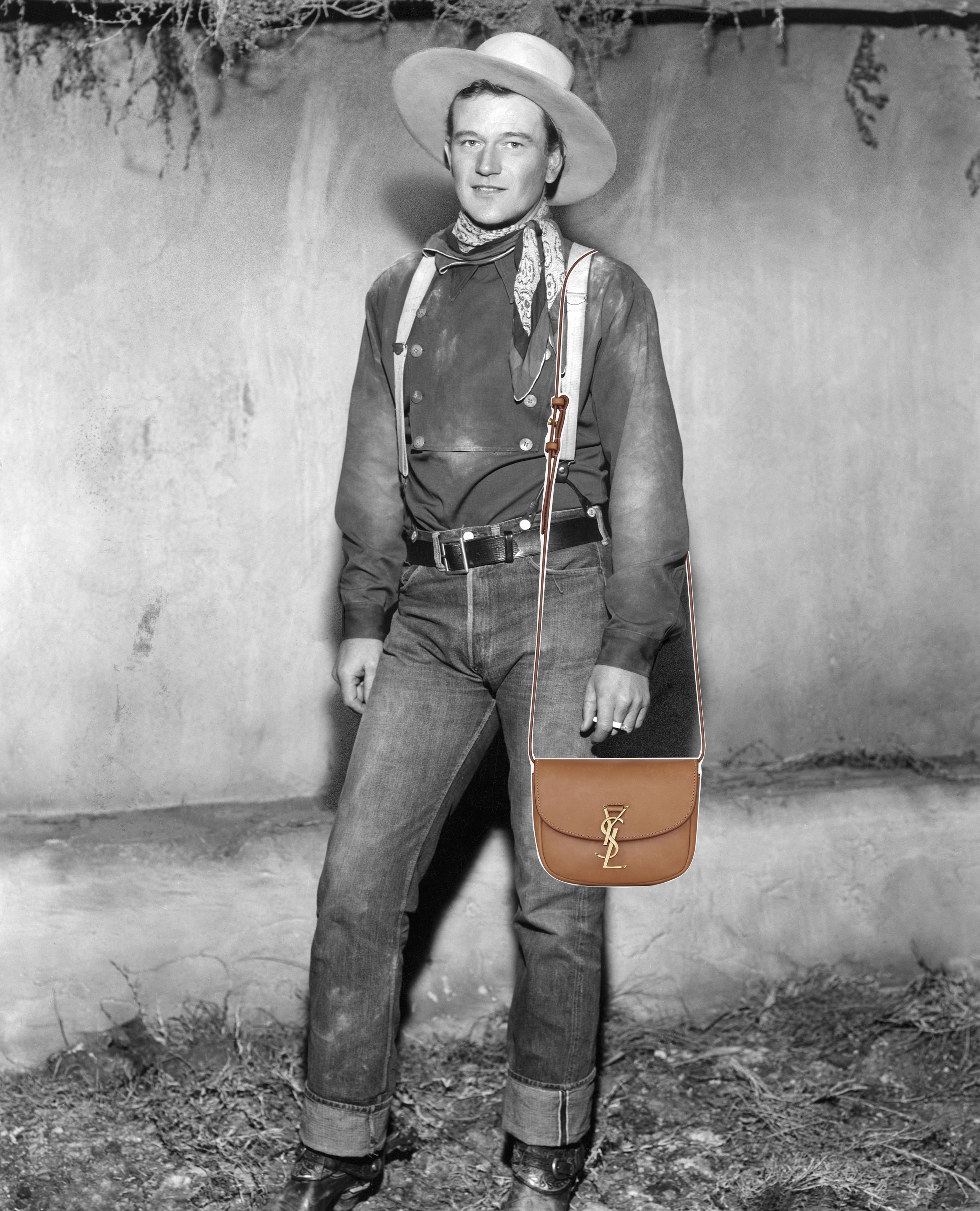 John Wayne for Yves Saint Laurent