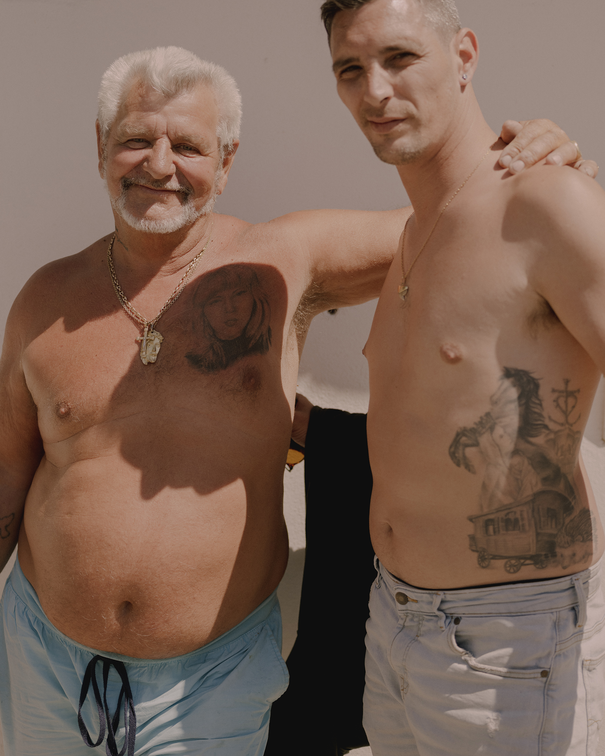  Steve with his father Francois