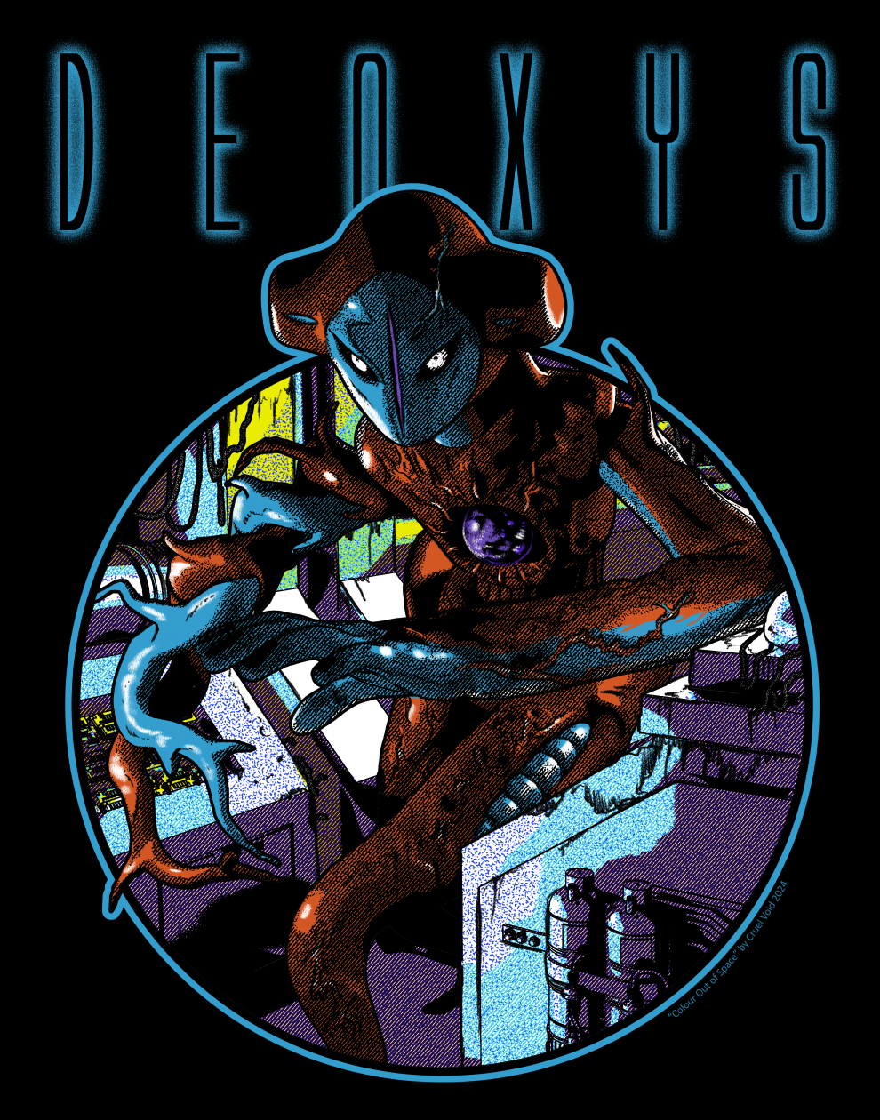 Deoxys X Aliens commission