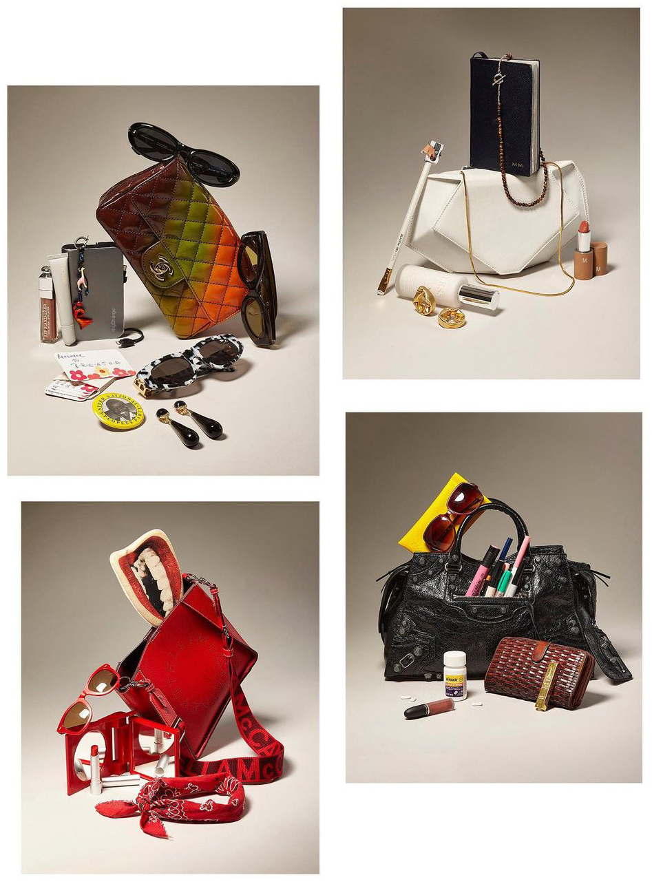 Handbag Portraits; Photographed by F. Martin Ramin; Prop Styling by Jill Telesnicki for RJ Bennett Represents