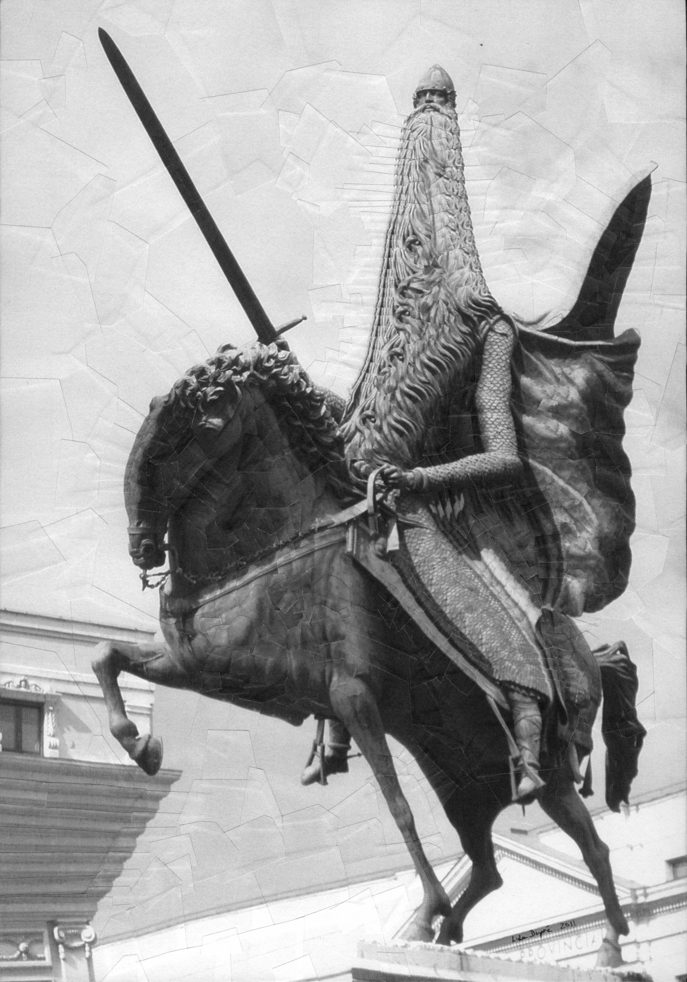 El Cid for Lados Magazine 1, 2011, 8.2 x 11.6 inches