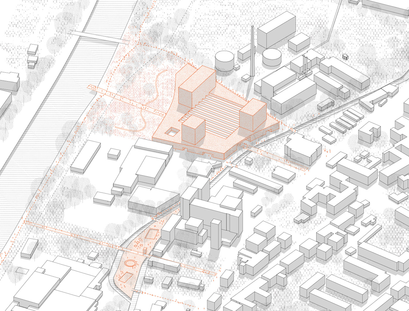 Of Cycles and Streams, Productive Cities 2 – Europan 15, Graz, Austria2019 – Competition, Runner Up – Credits