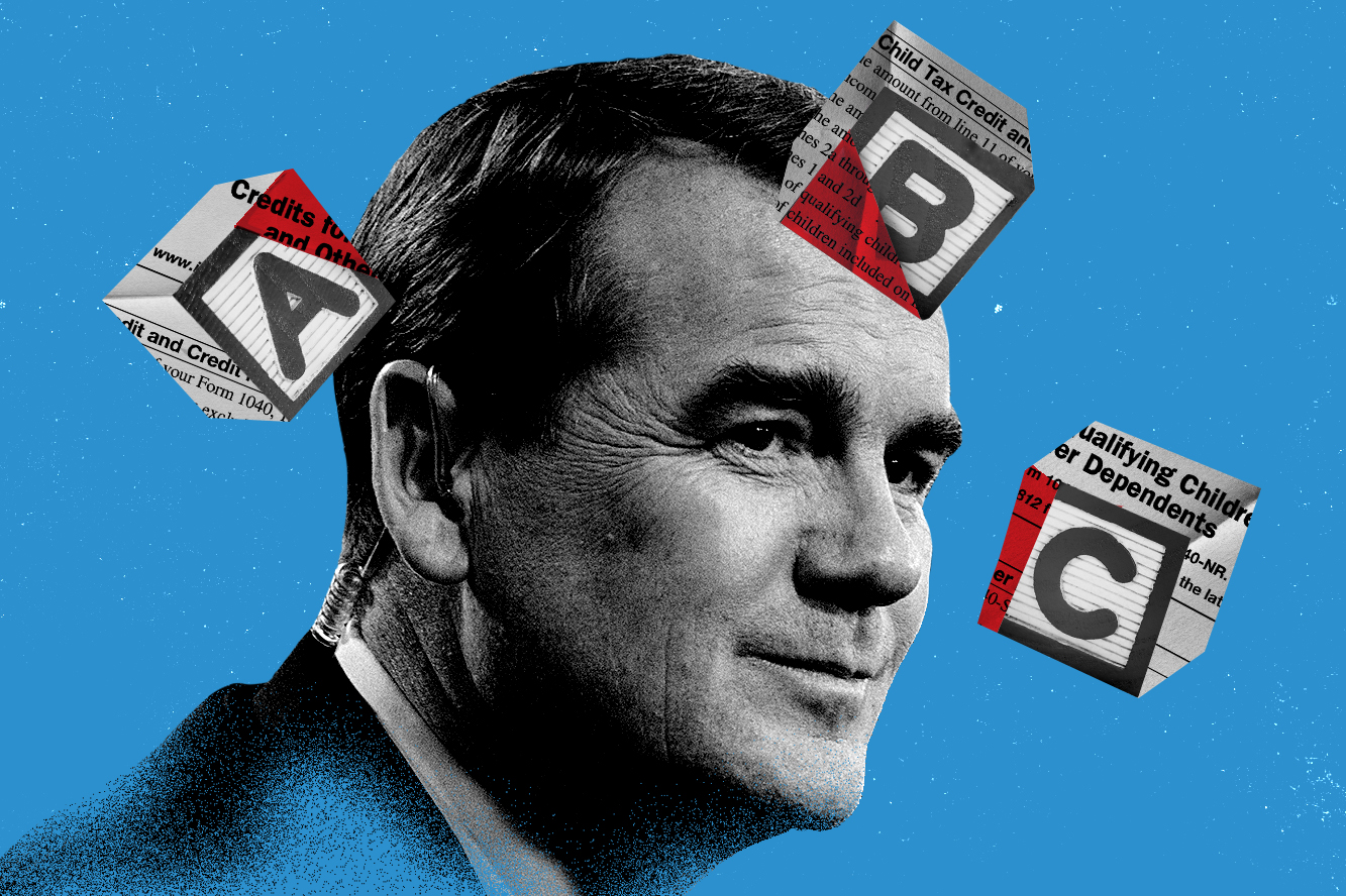 The New Republic: Michael Bennet and his fight for child tax credit AD: Andy Omel